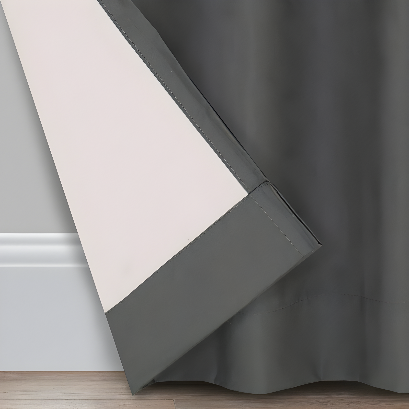 Eclipse Microfiber Blackout Grommet Curtains, Solid Thermaback Window Curtains