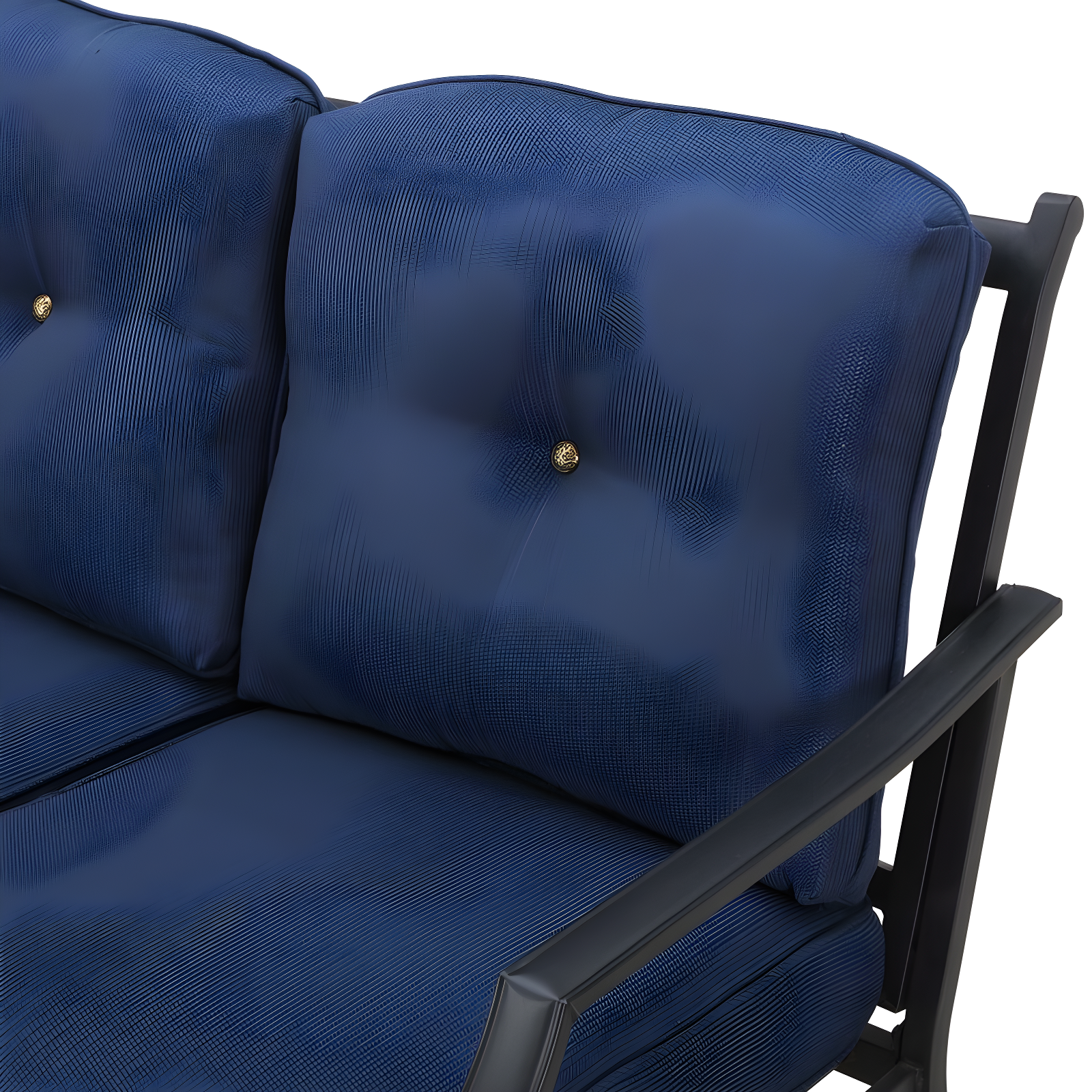 Metal 5 - Person Sofa Seating Group with Cushions