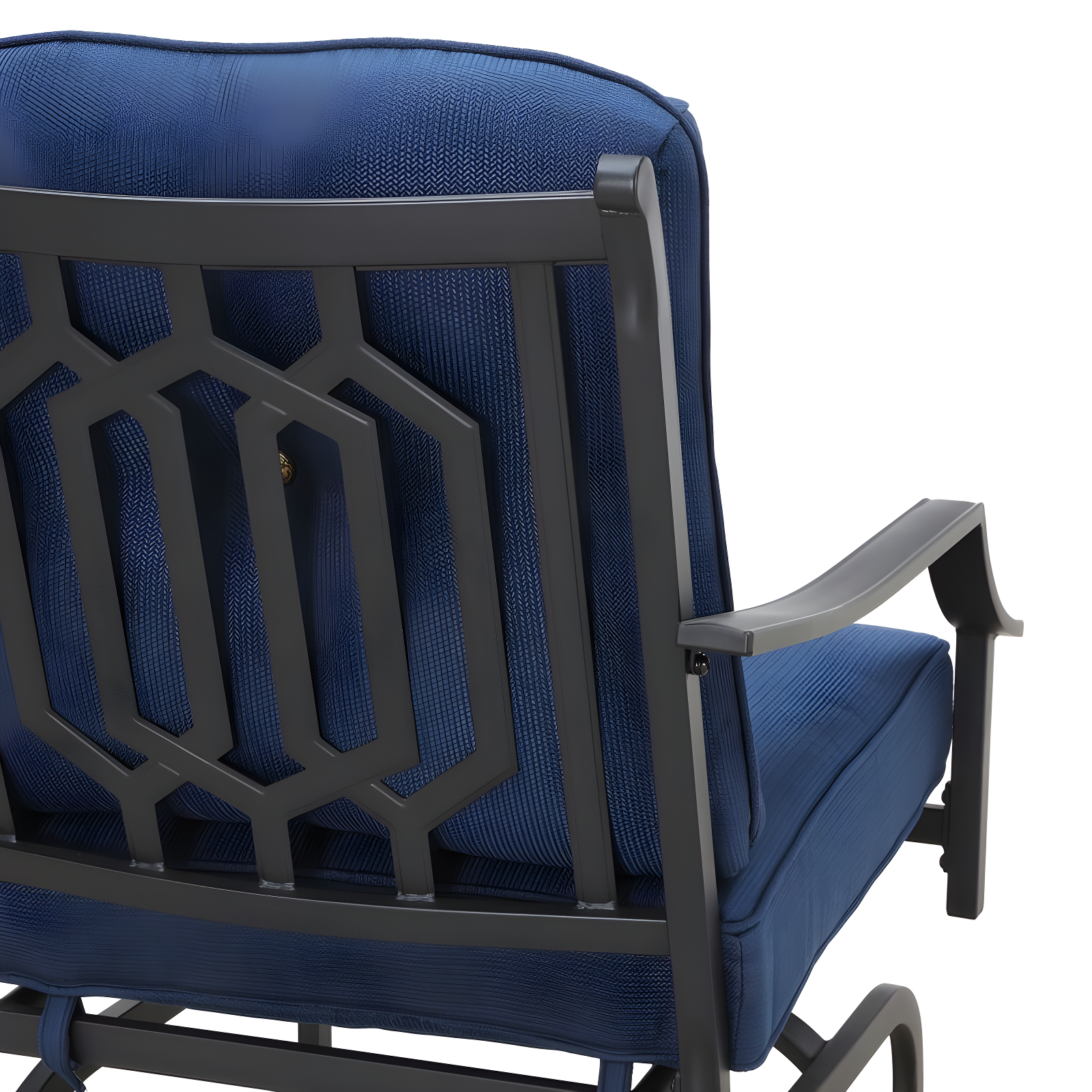 Metal 5 - Person Sofa Seating Group with Cushions