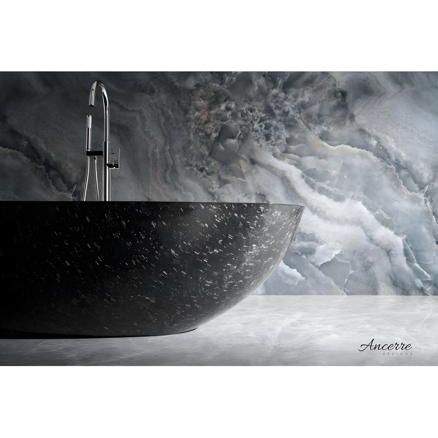 Anjuna 67'' x 31.4'' Freestanding Soaking Fiberglass Bathtub