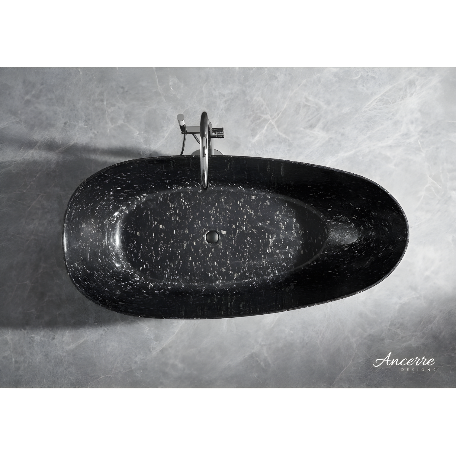 Anjuna 67'' x 31.4'' Freestanding Soaking Fiberglass Bathtub