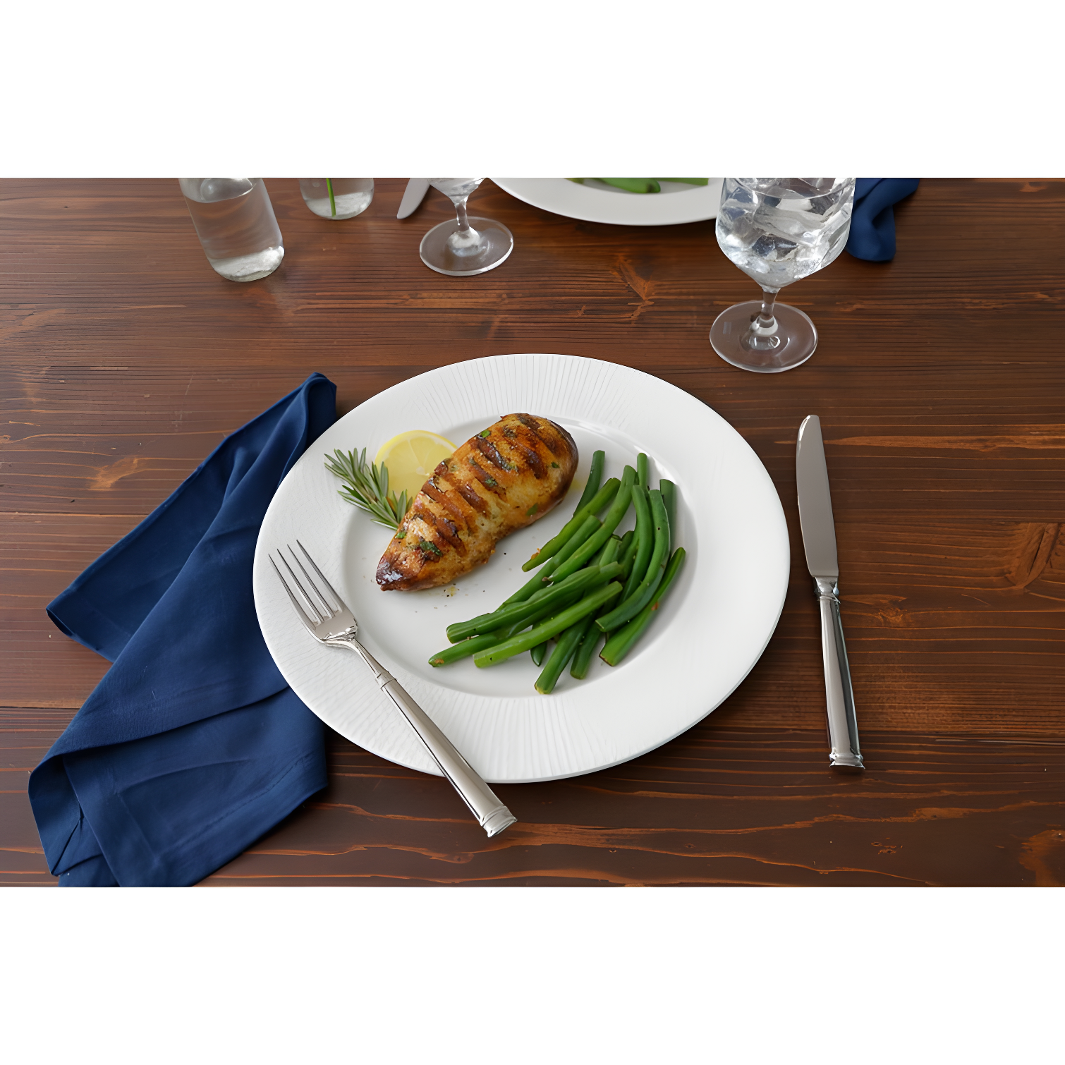 Fortessa Bistro Stainless Steel Flatware Set, Service for 4