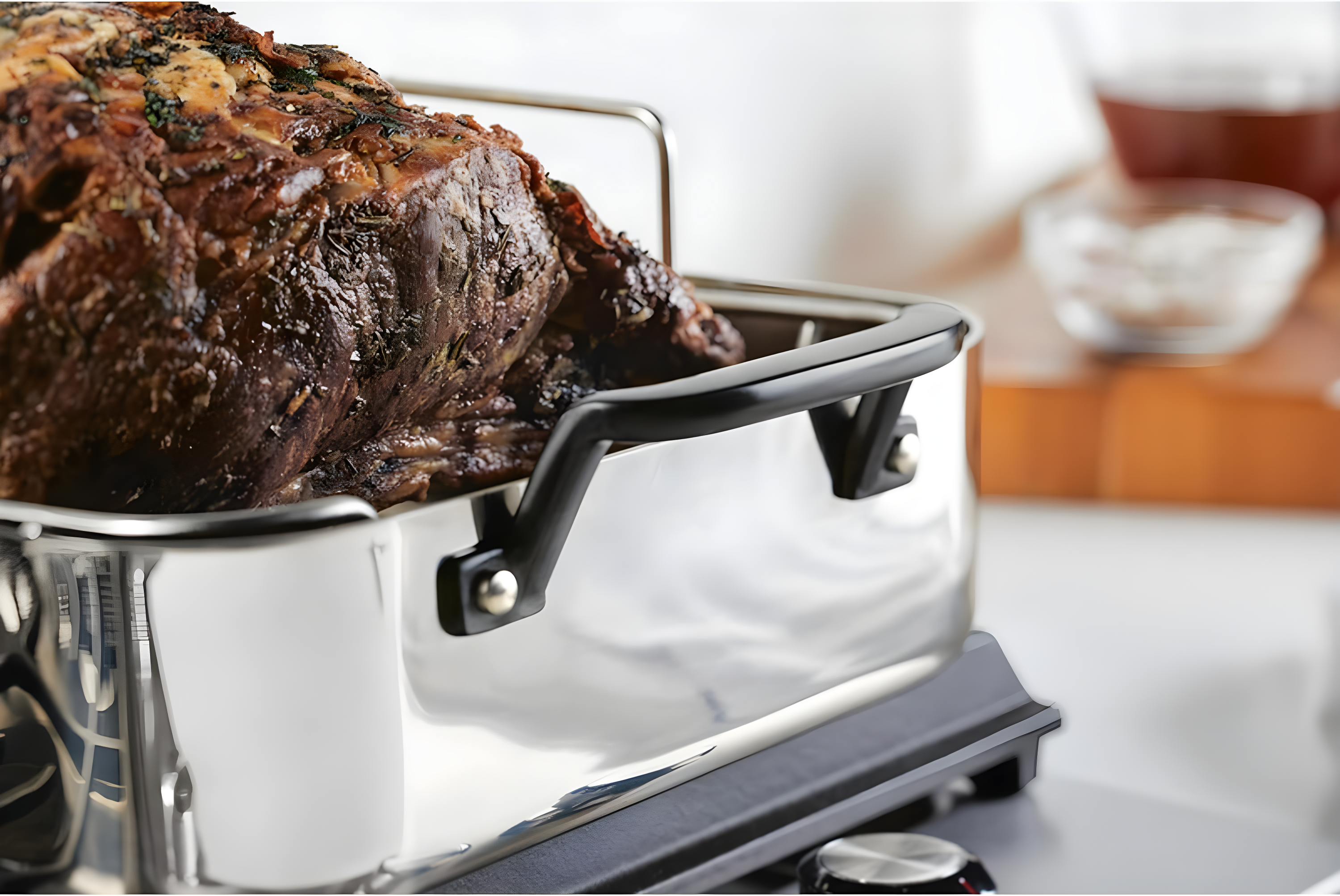KitchenAid Stainless Steel Roasting Pan with Rack