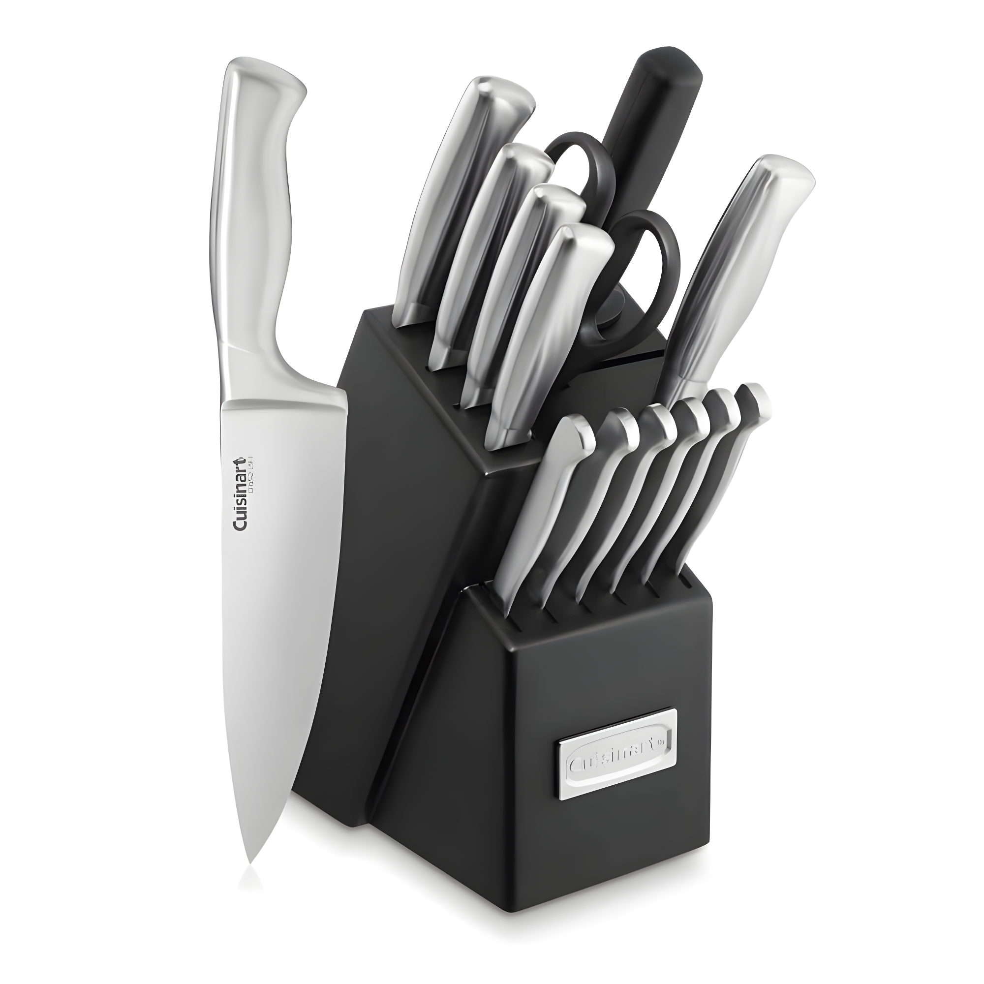 Cuisinart ® Stainless Steel Hollow Handle 15-Piece Knife Block Set