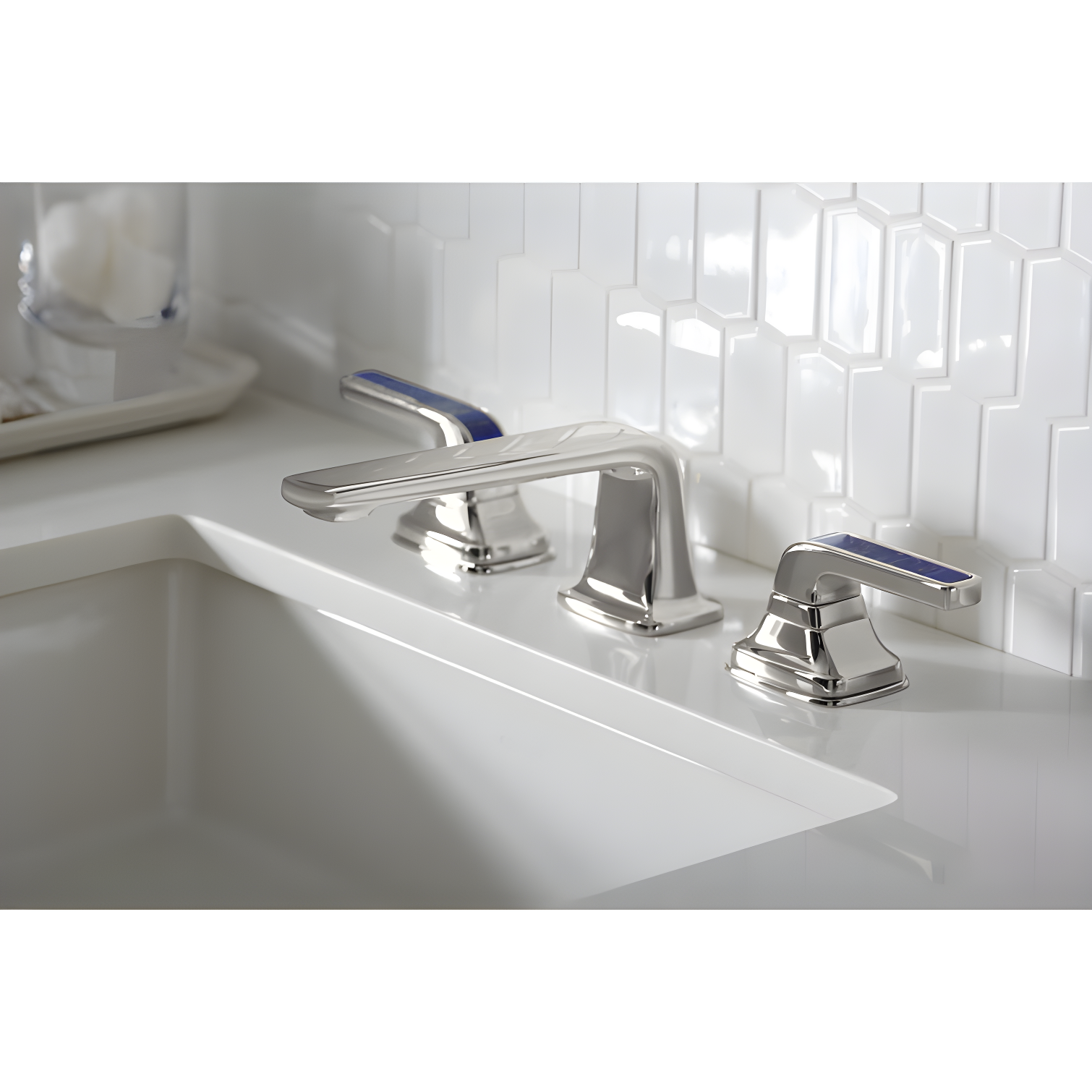 Verticyl Rectangular Undermount Bathroom Sink with Overflow