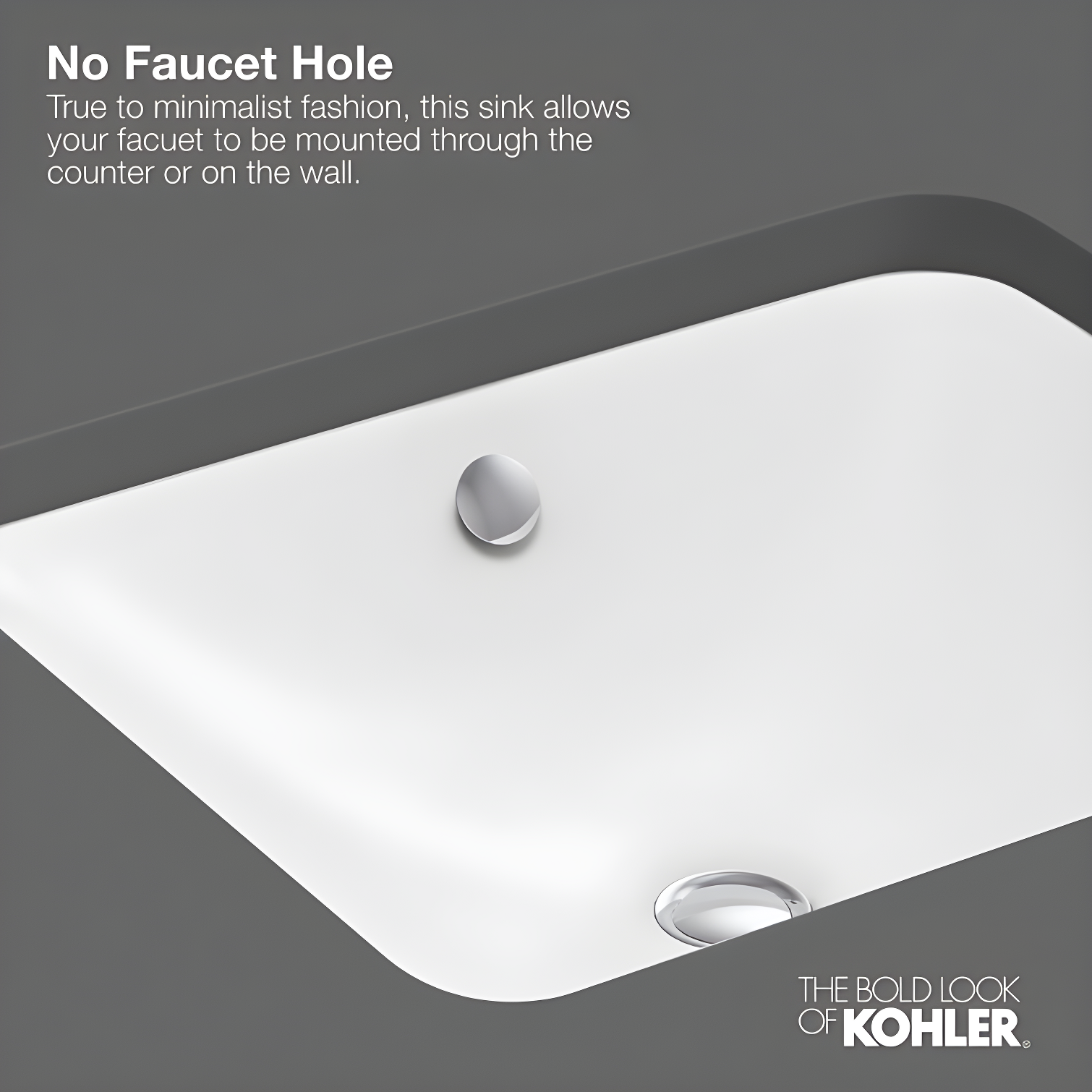 Verticyl Rectangular Undermount Bathroom Sink with Overflow