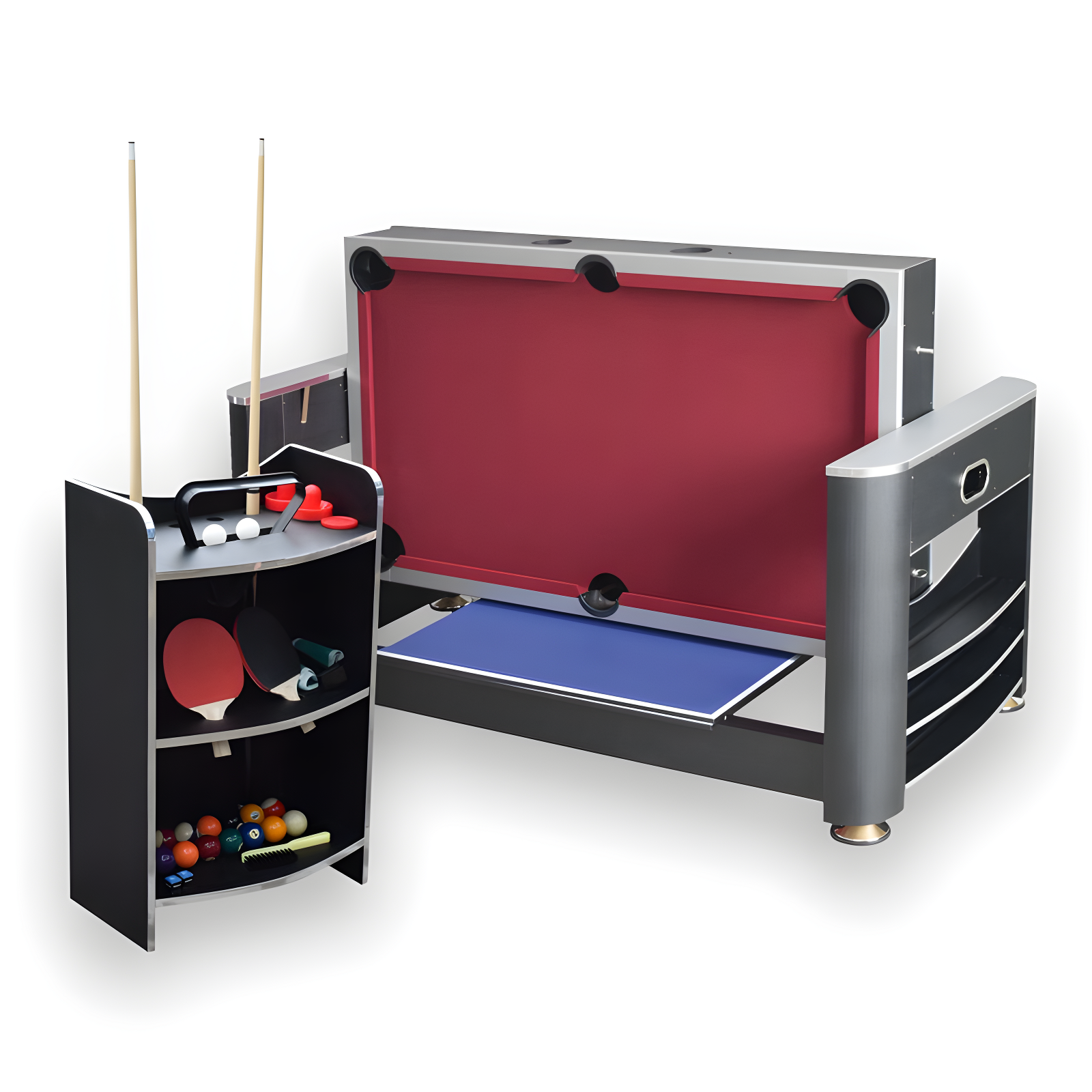 Triple Threat 3-in-1 72" Multi Game Table