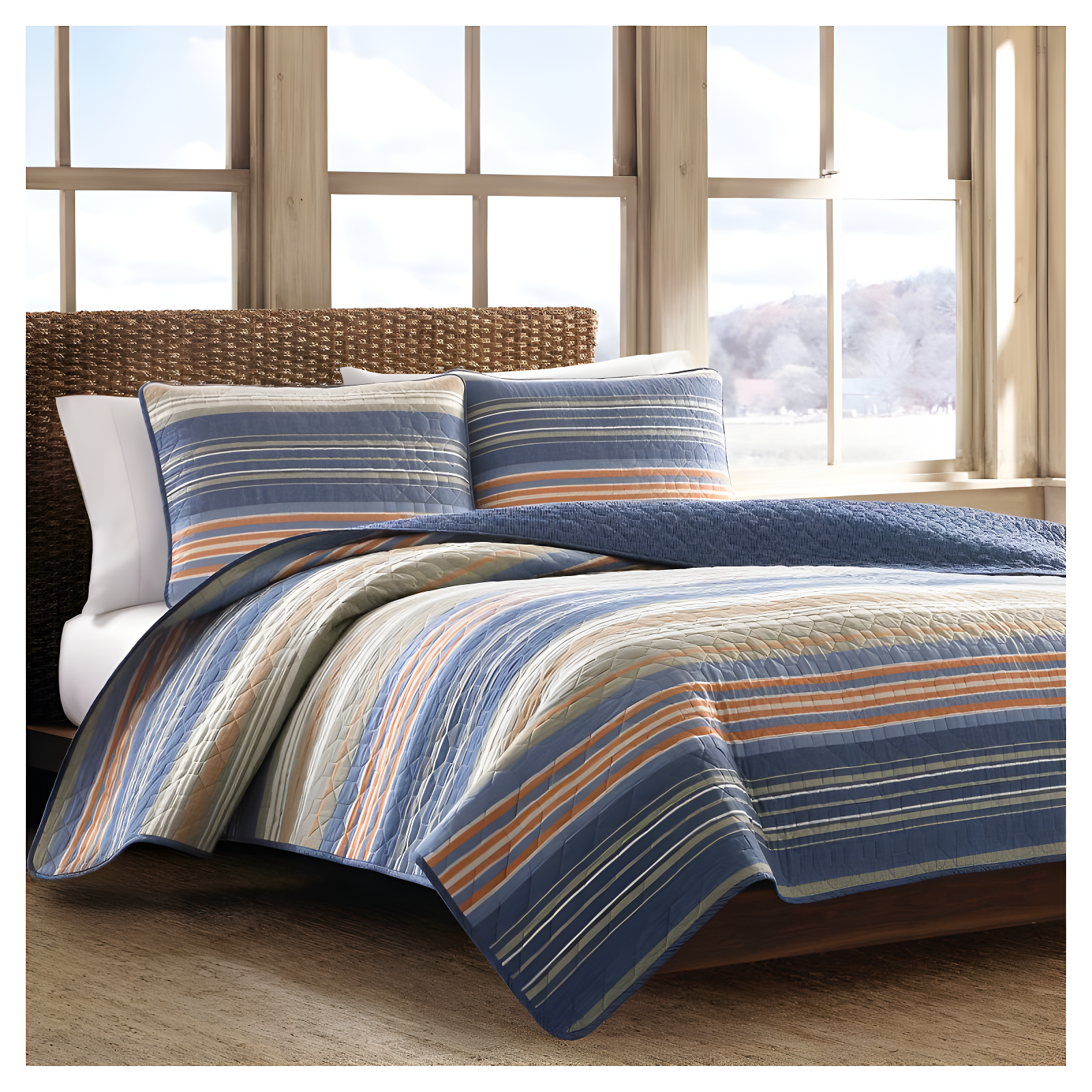 Eddie Bauer Yakima Valley Cotton Quilt Set
