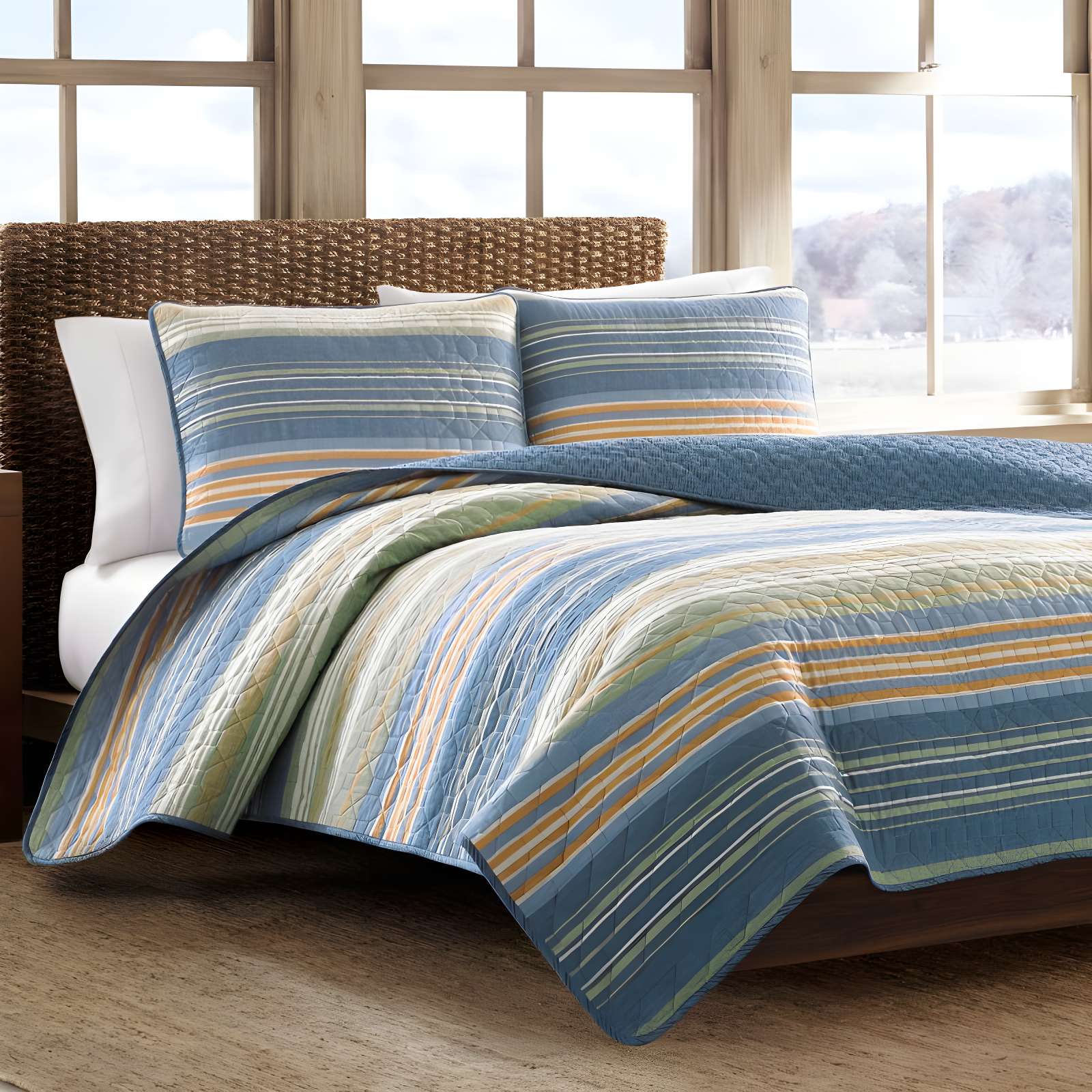 Eddie Bauer Yakima Valley Cotton Quilt Set