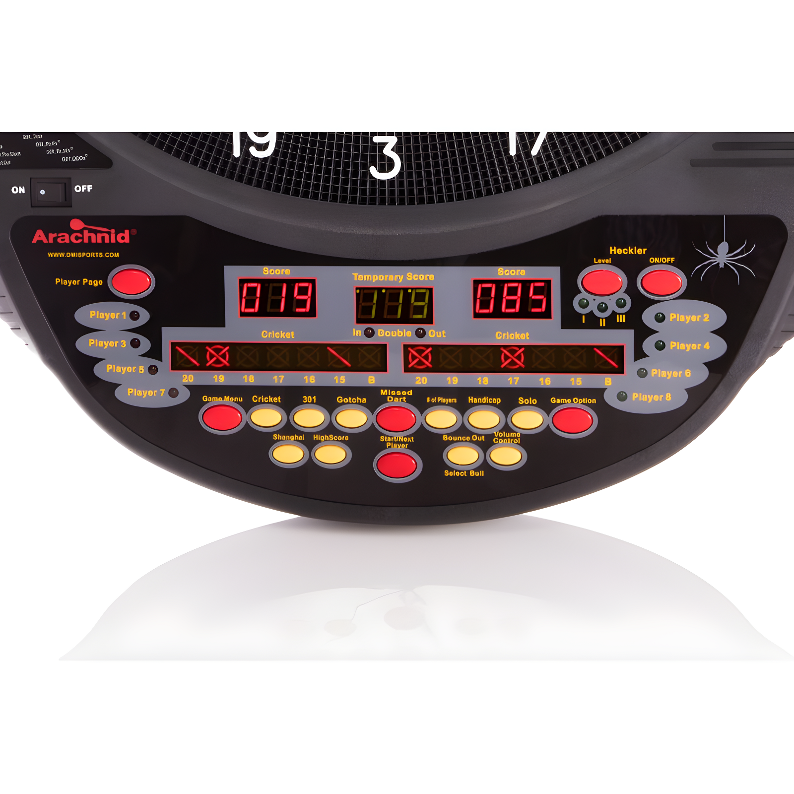 Interactive 6000 Electronic Dart Board Game