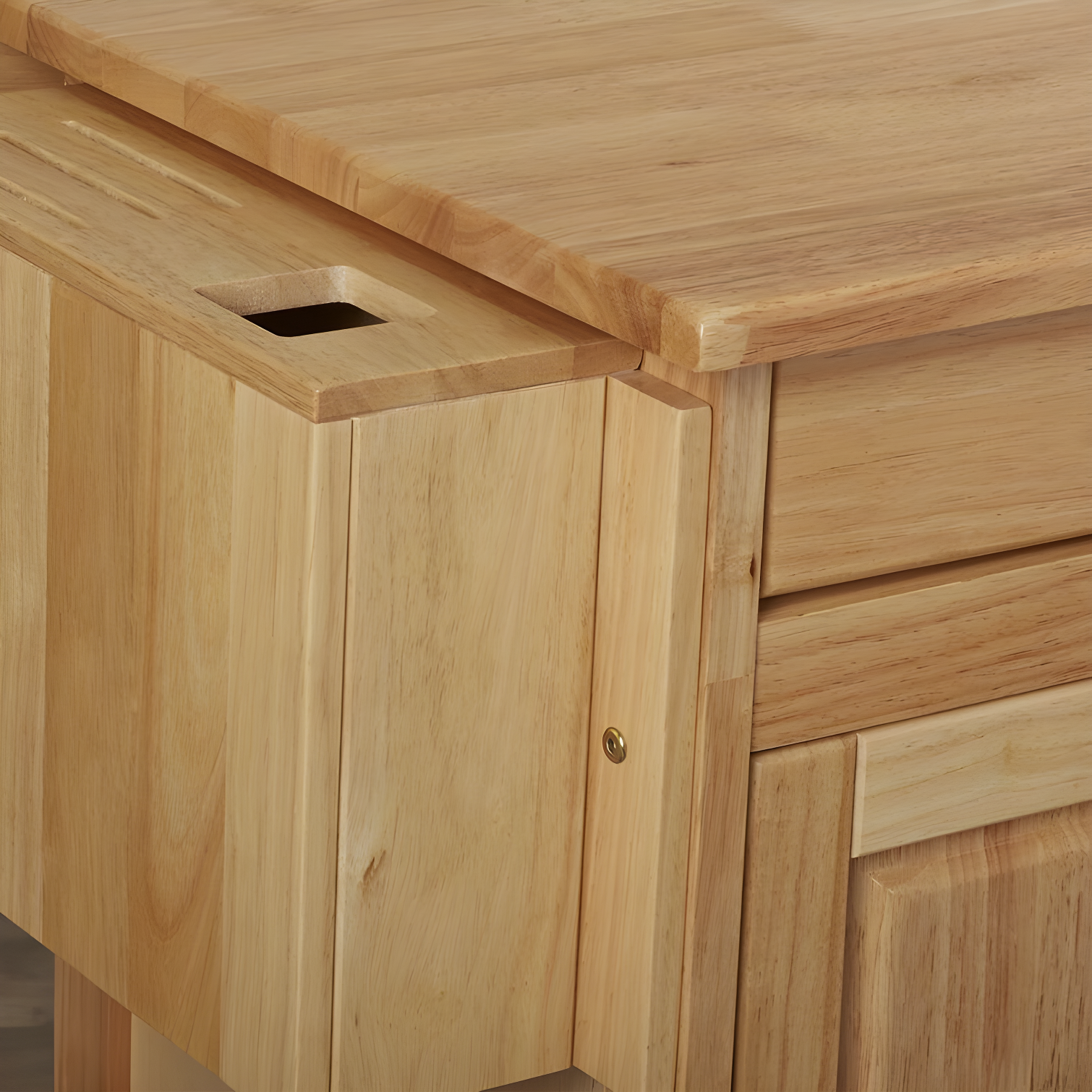 Wood Kitchen Island