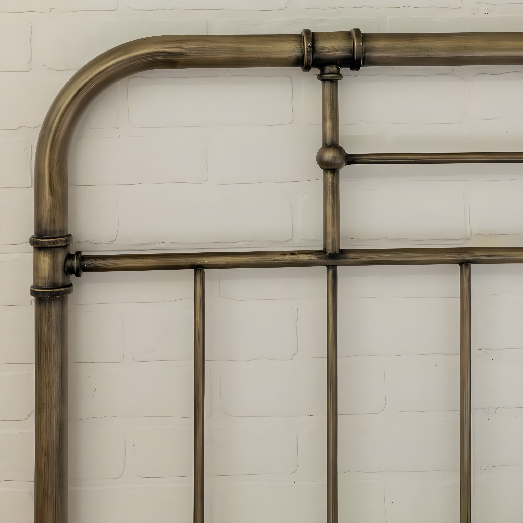 HumbleNest Countryside Classic Metal Textured Standard Bed, Queen, Bronze