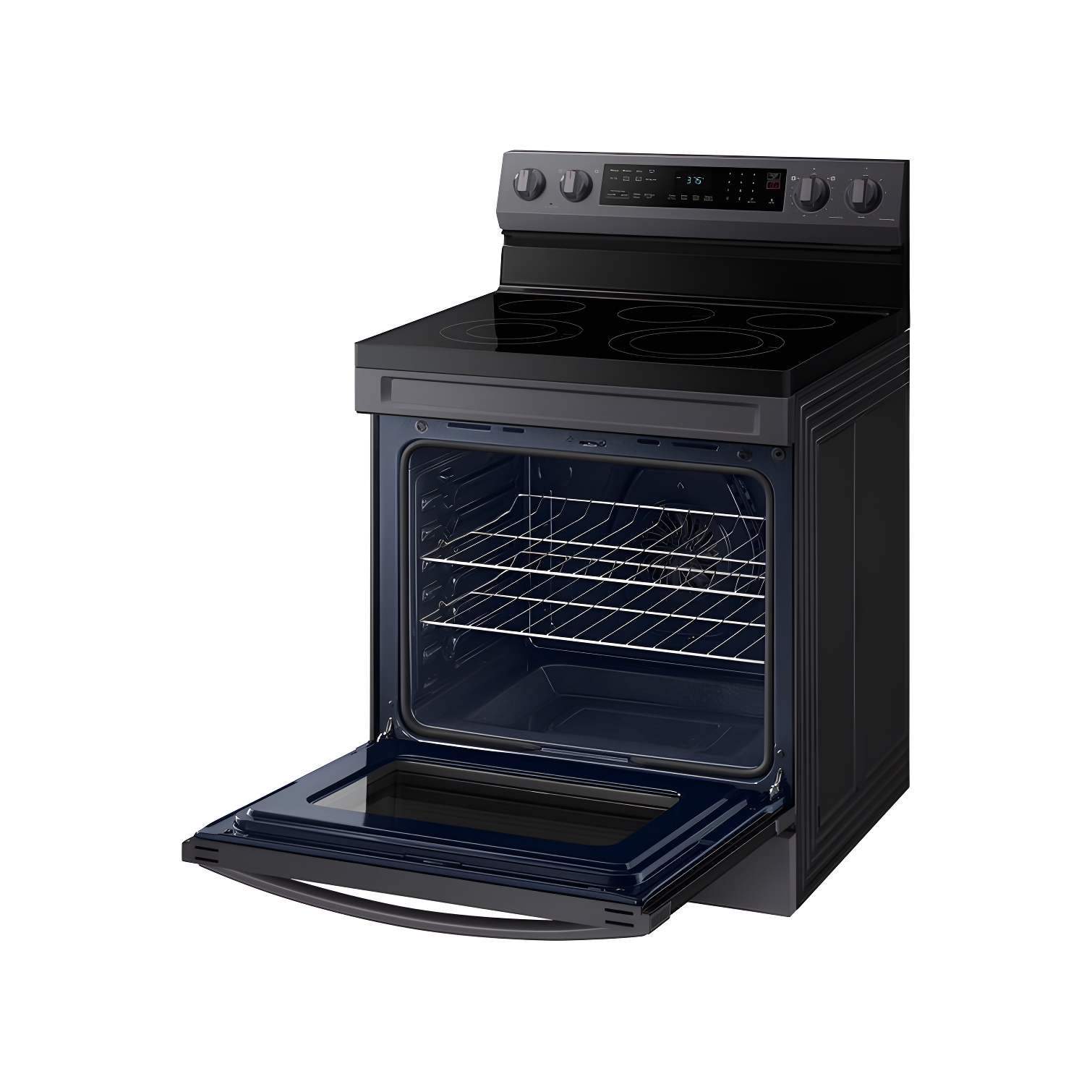 6.3 cu. ft. Smart Freestanding Electric Range with No-Preheat Air Fry & Convection