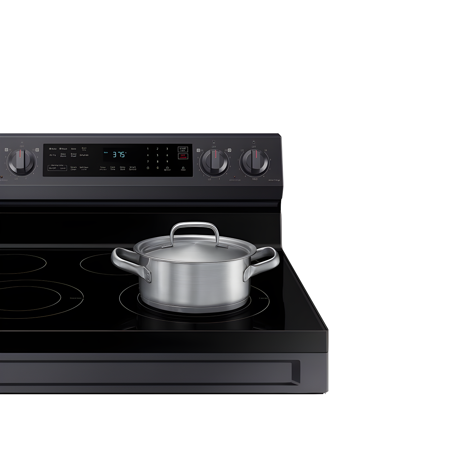 6.3 cu. ft. Smart Freestanding Electric Range with No-Preheat Air Fry & Convection