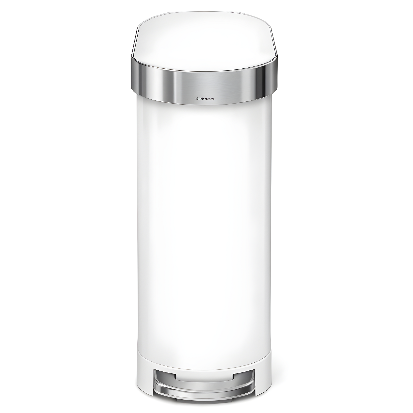 simplehuman 45 Liter / 12 Gallon Slim Hands-Free Kitchen Step Trash Can