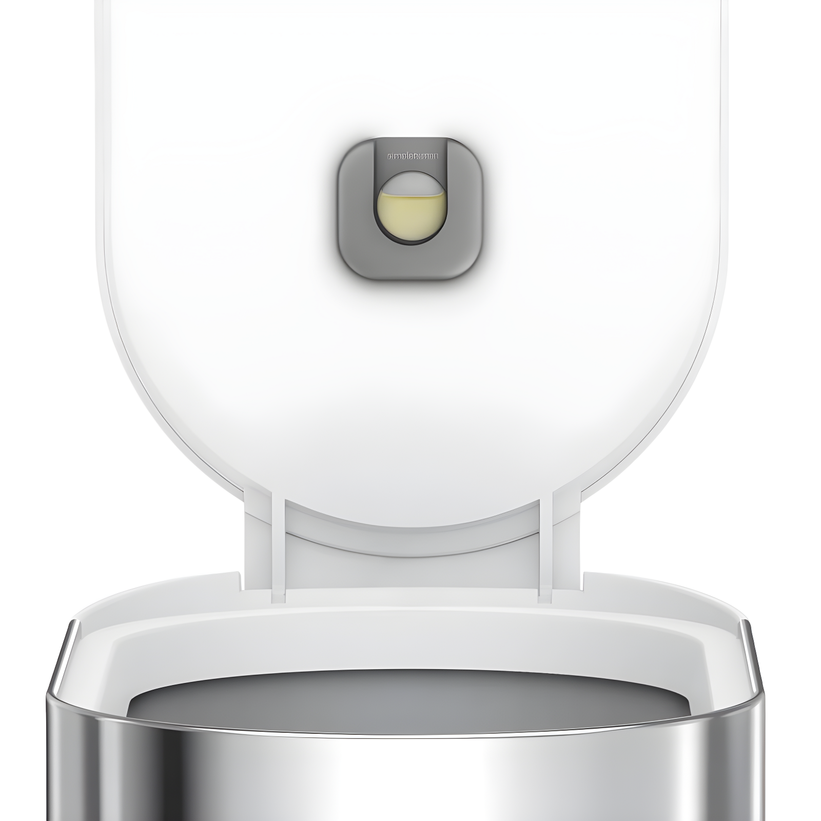 simplehuman 45 Liter / 12 Gallon Slim Hands-Free Kitchen Step Trash Can