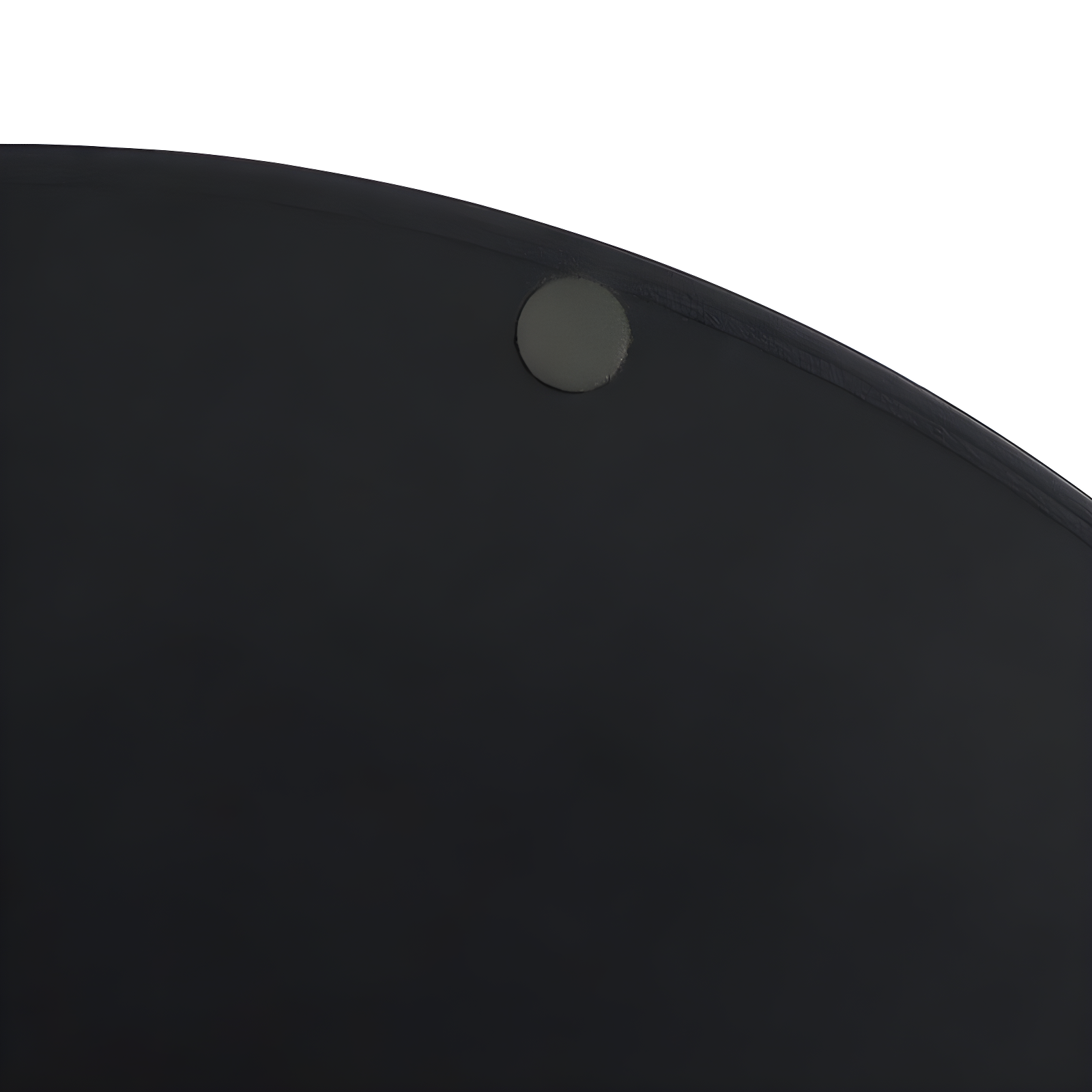 Kate and Laurel Lipton Tray, 15.5" Diameter, Black