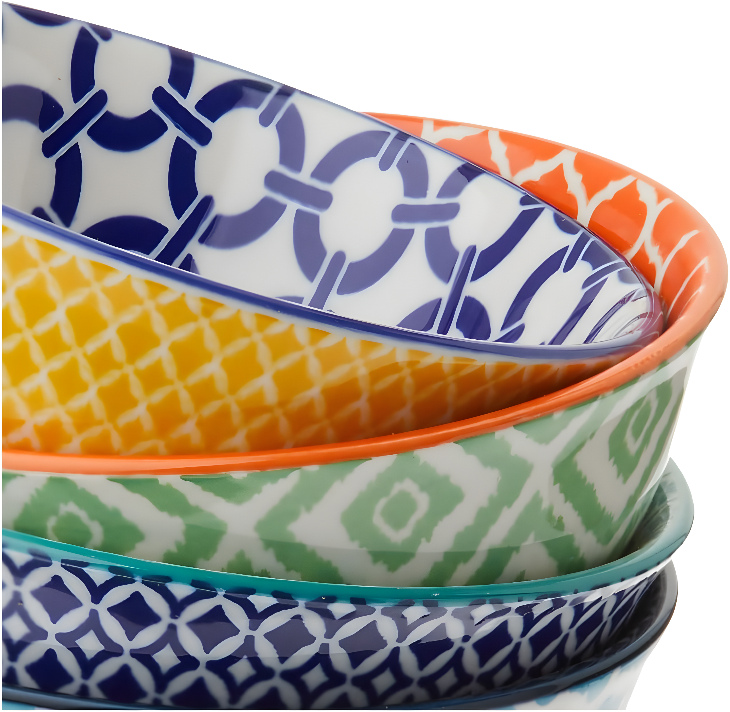 Certified International Certified International Chelsea 10 oz Mix and Match Dining Bowl Set (Set of 6)