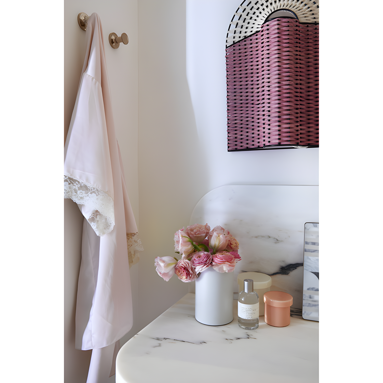 Purist® Wall Mounted Round Bathroom Robe Hook, Towel Hook, Clothing Hook