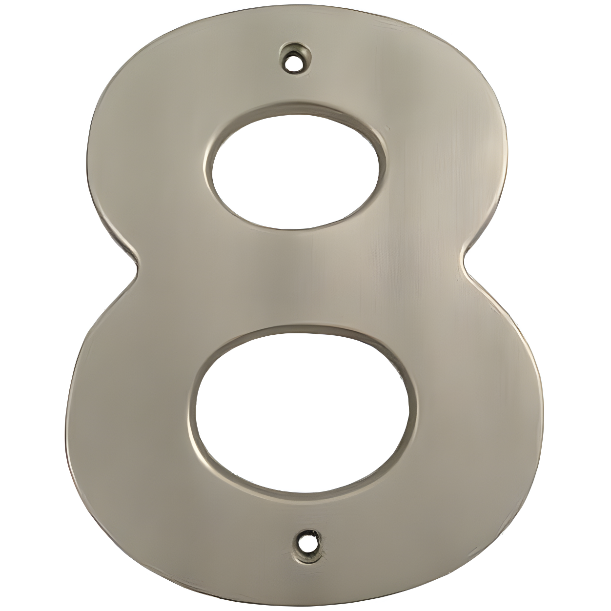 0.25'' H Weather Resistant Metal House Number