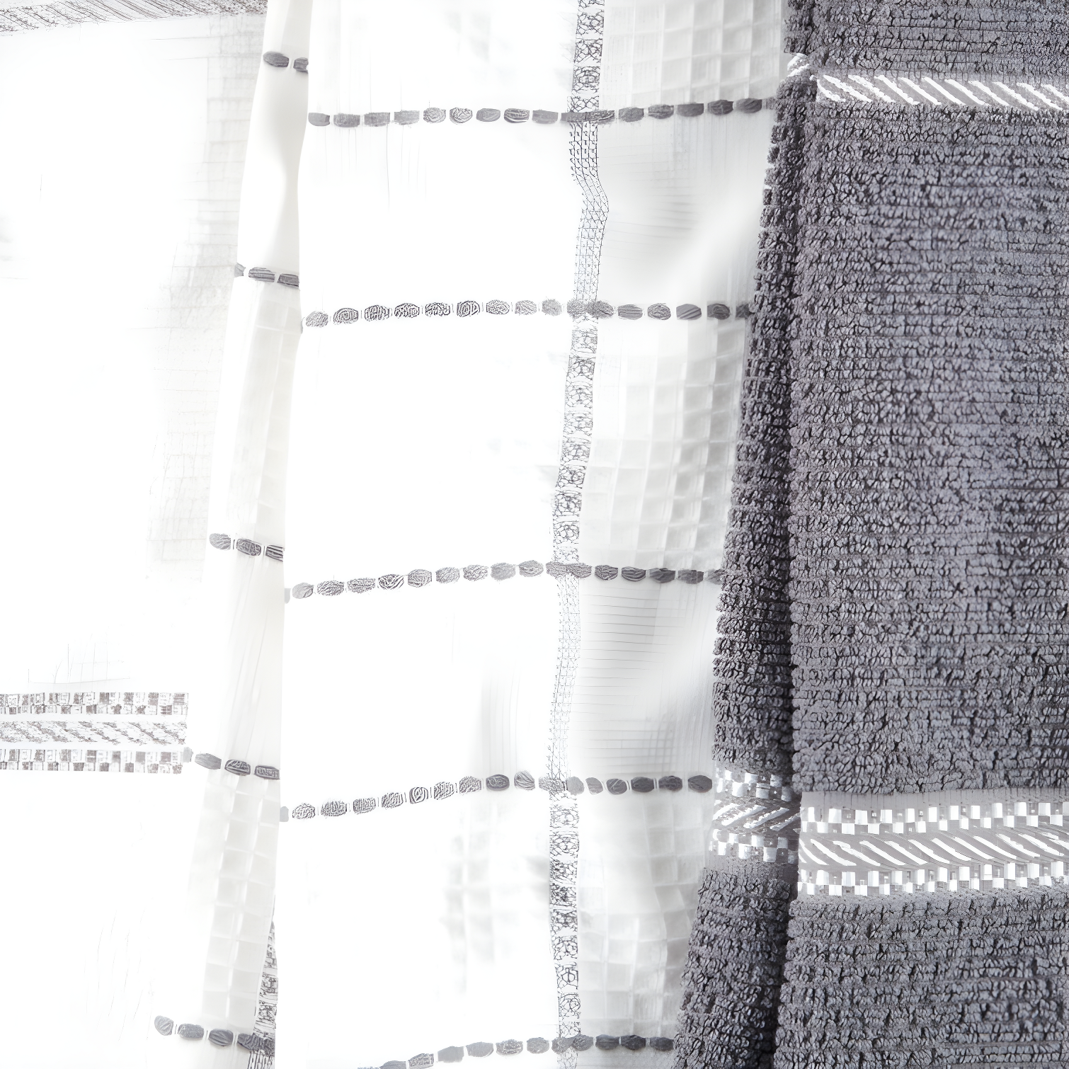 Martha Stewart Martha Stewart Modern Waffle Kitchen Towel Set 6-Pack, Linen, 16"x28" (Set of 6)