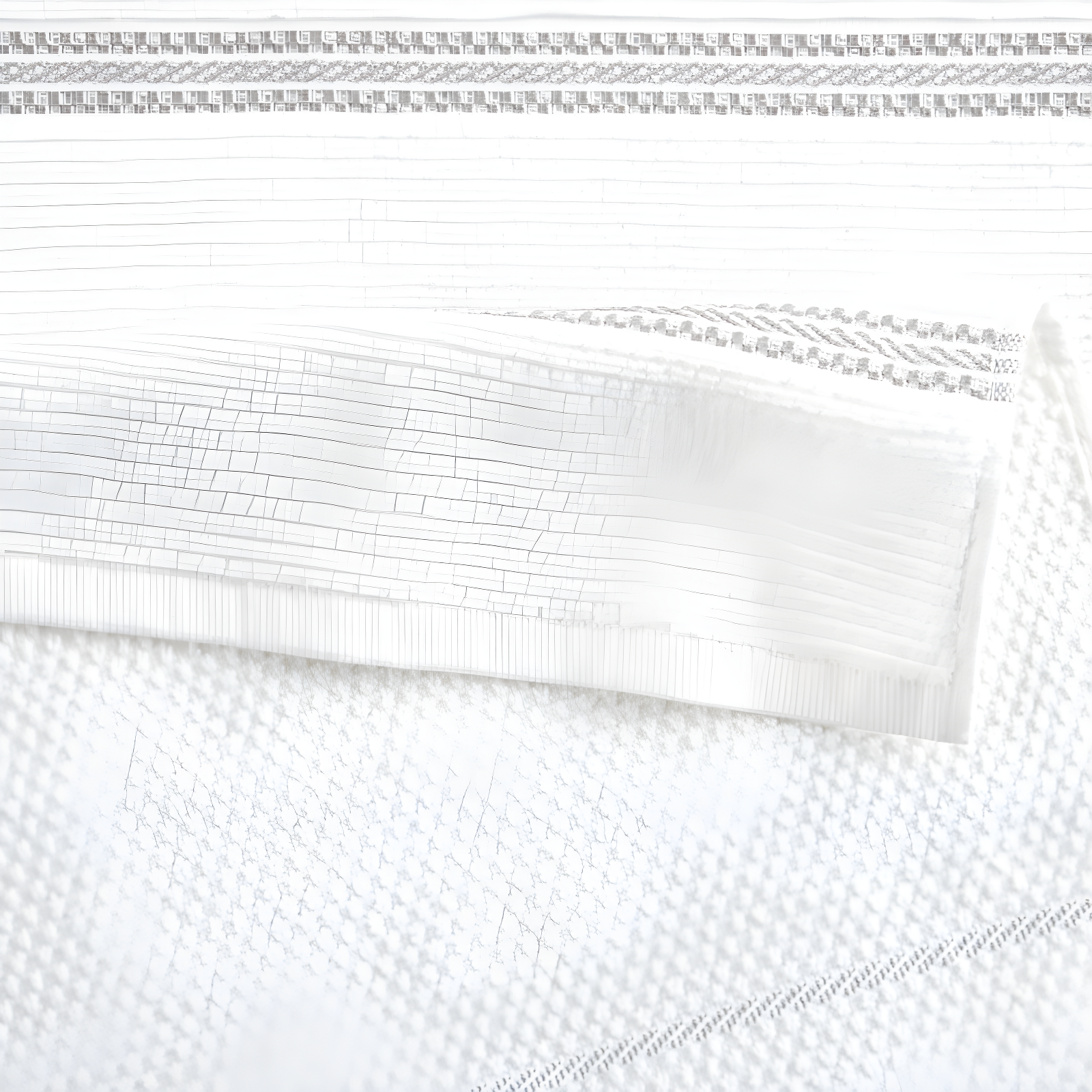 Martha Stewart Martha Stewart Modern Waffle Kitchen Towel Set 6-Pack, Linen, 16"x28" (Set of 6)