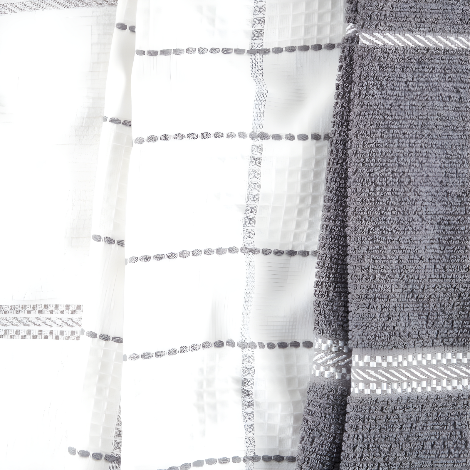 Martha Stewart Martha Stewart Modern Waffle Kitchen Towel Set 6-Pack, Linen, 16"x28" (Set of 6)