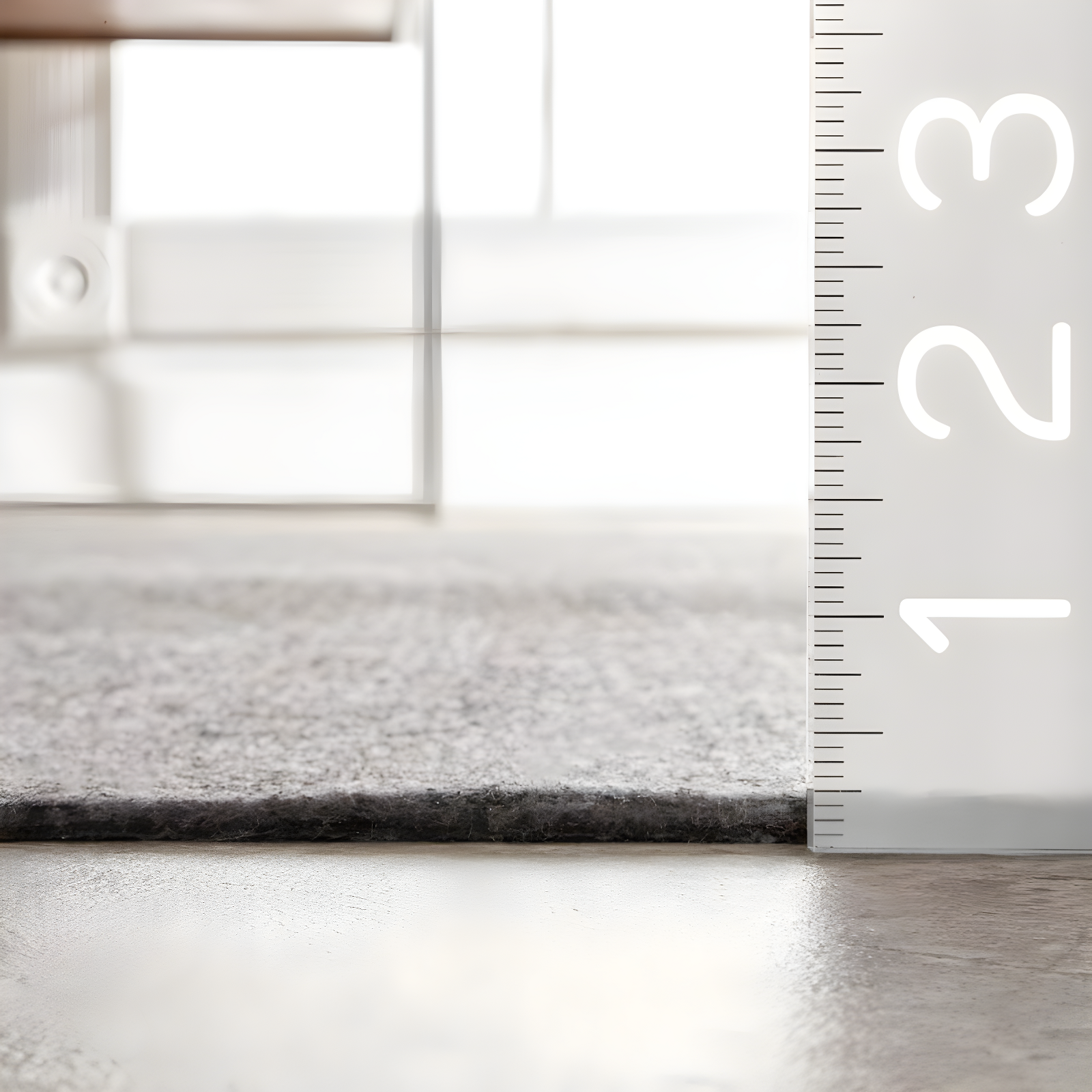 Nuloom Brody Eco-Friendly Non Skid Rug Pad Runner Rug - 2' x 10', Gray