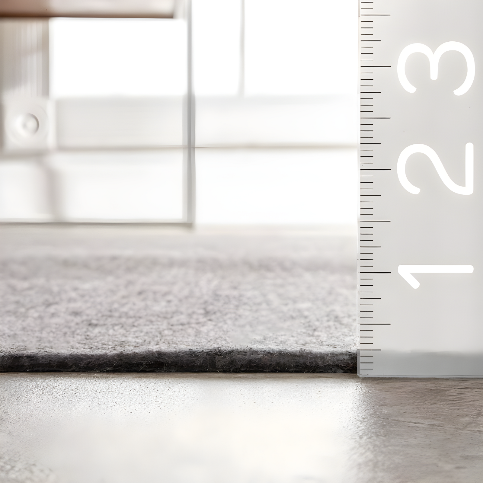 Nuloom Brody Eco-Friendly Non Skid Rug Pad Runner Rug - 2' x 10', Gray