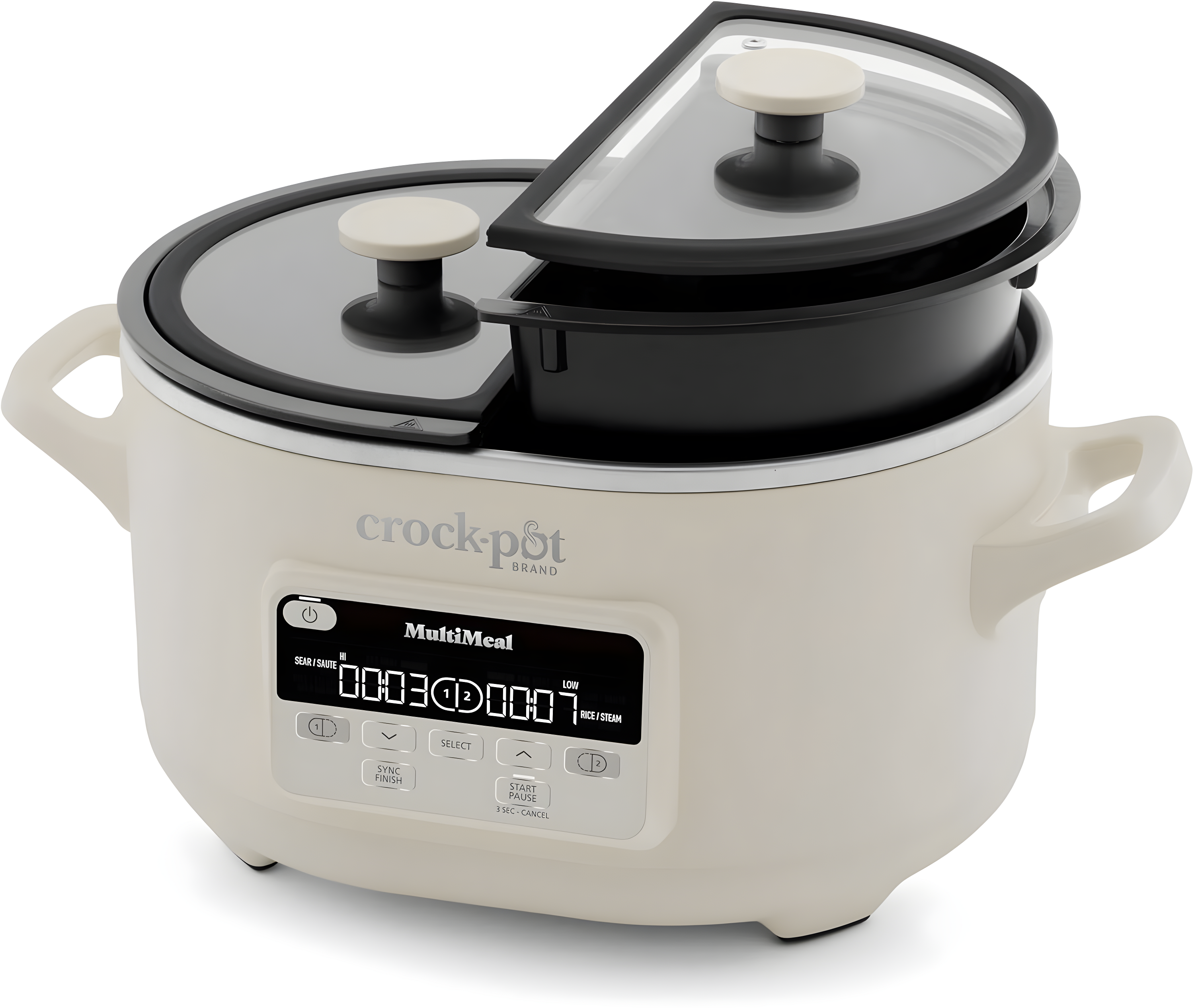 Crock-pot Crock-Pot MultiMeal Multicooker and Programmable Slow Cooker with Bake Function, Oat Milk