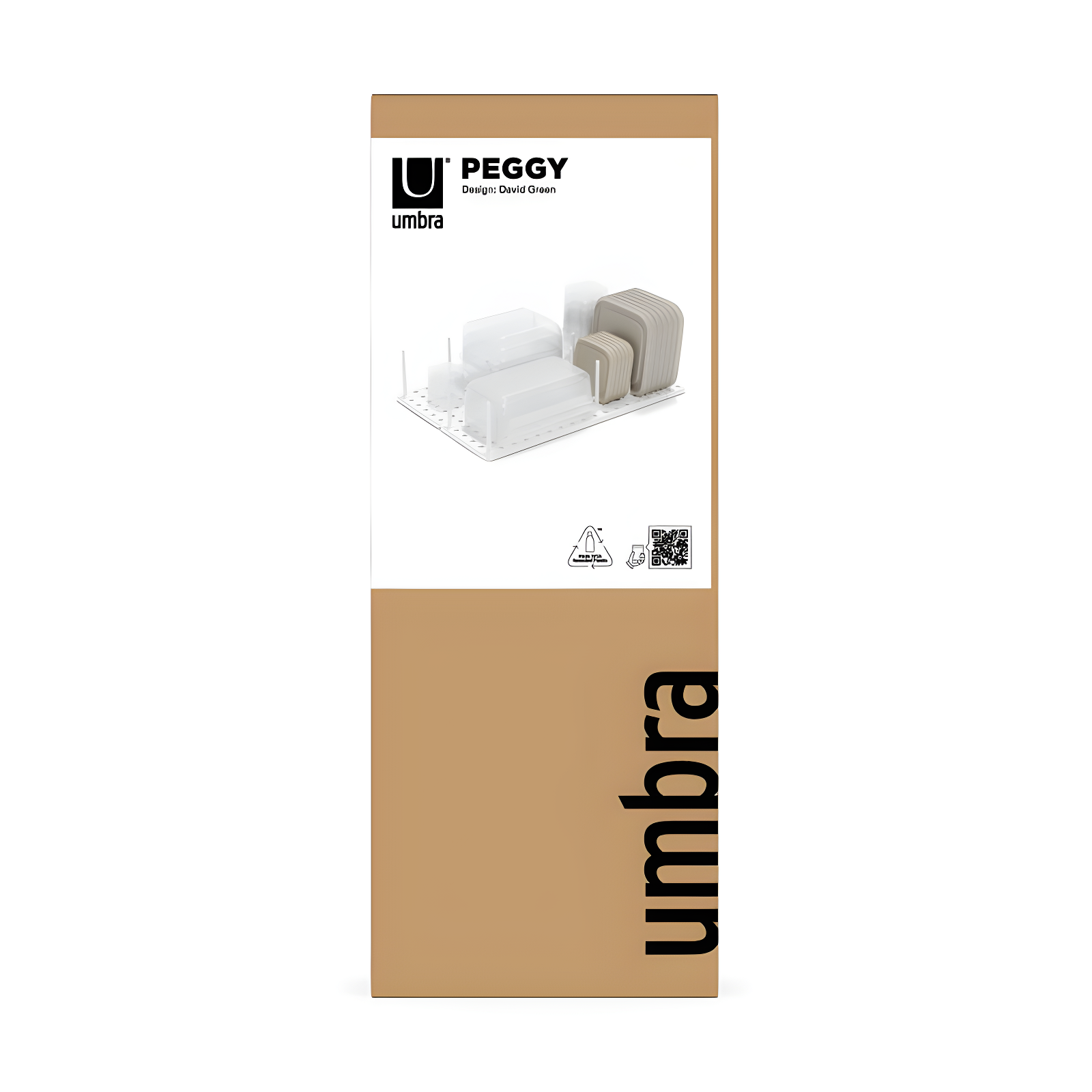 Umbra Peggy White Drawer Organizer