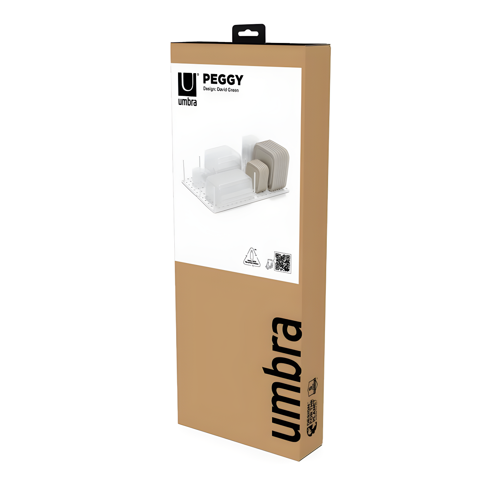 Umbra Peggy White Drawer Organizer