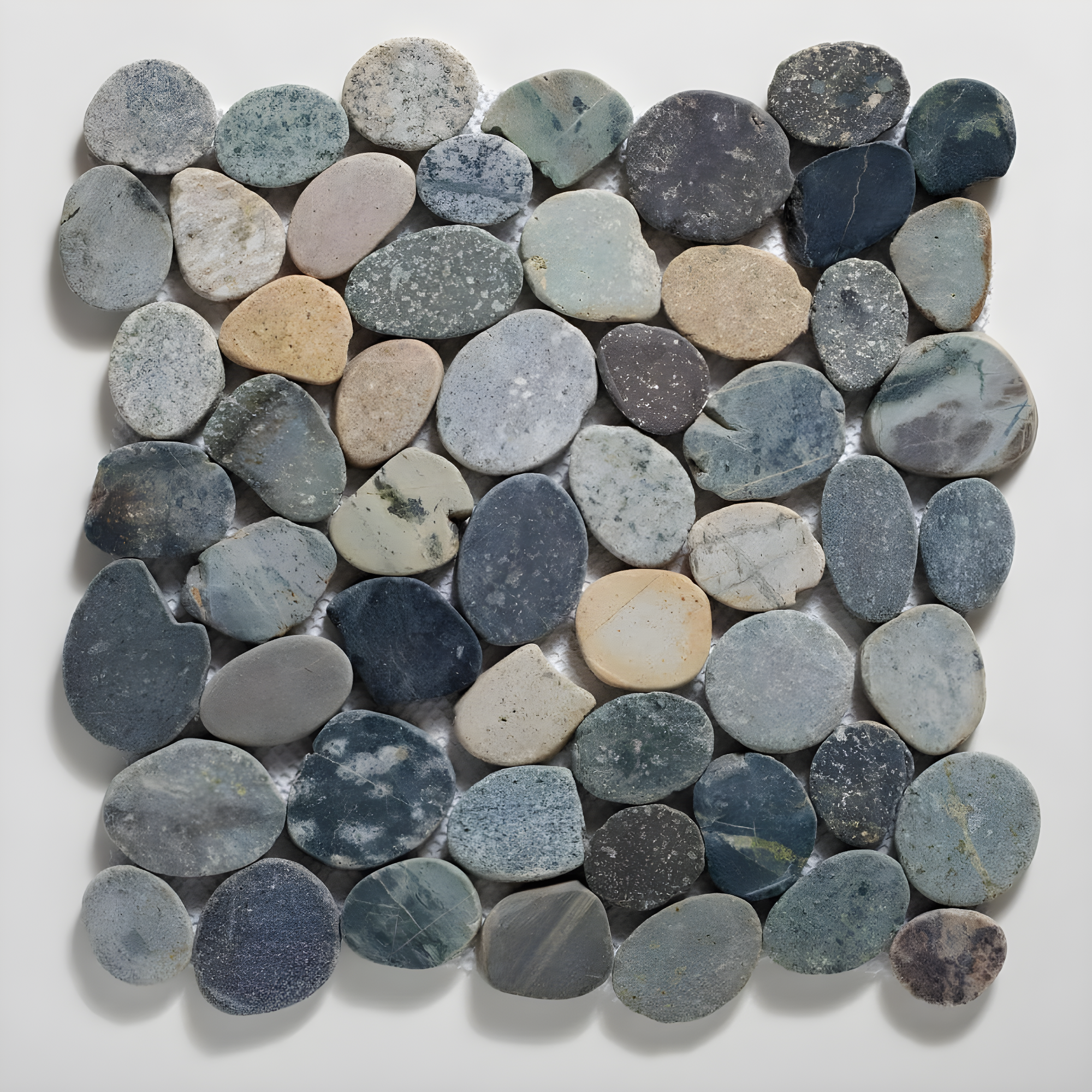 Sliced Pebble Mosaic Wall & Floor Tile