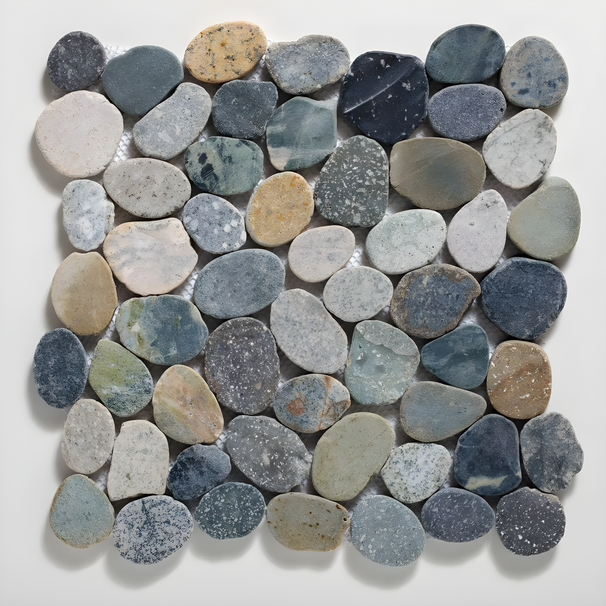 Sliced Pebble Mosaic Wall & Floor Tile