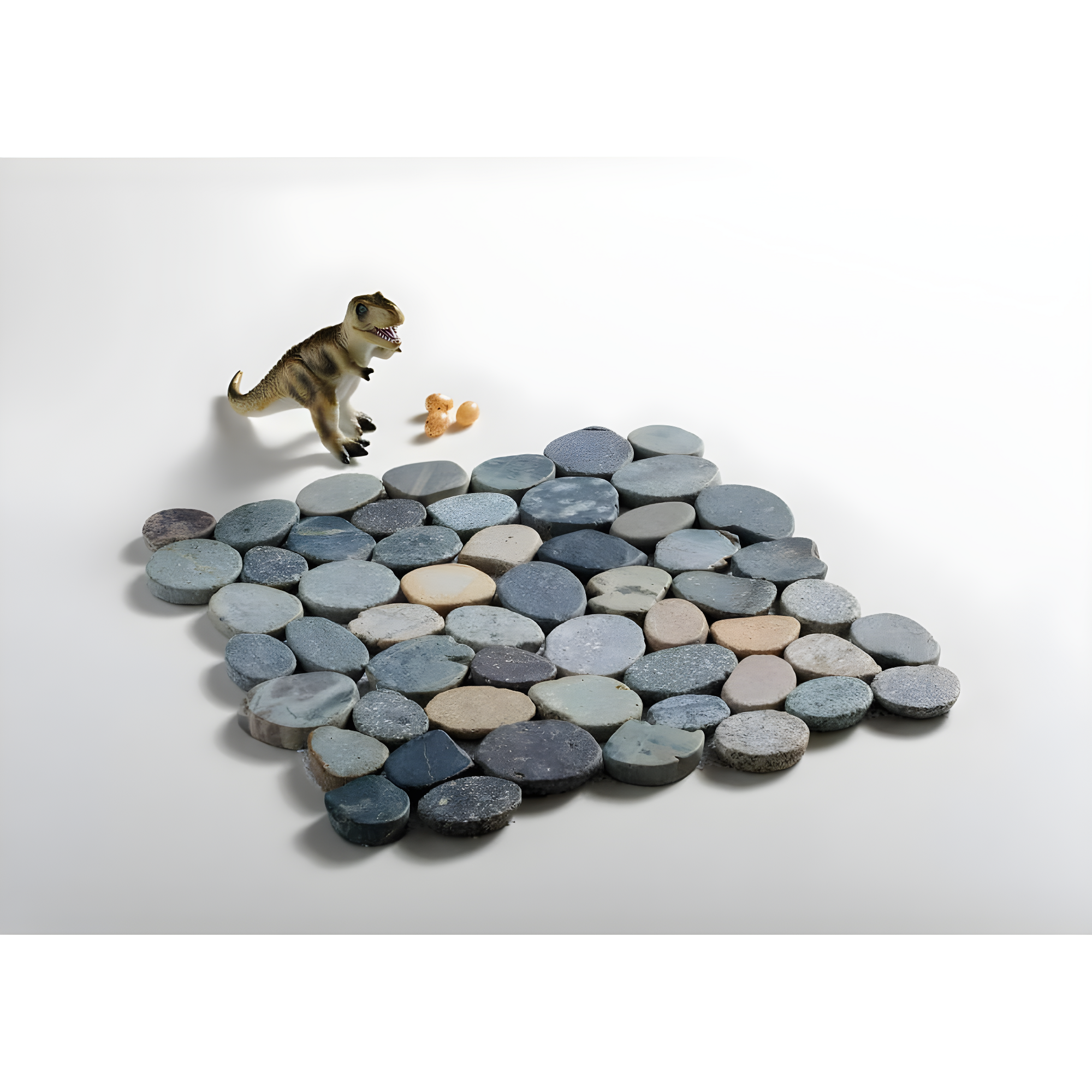 Sliced Pebble Mosaic Wall & Floor Tile
