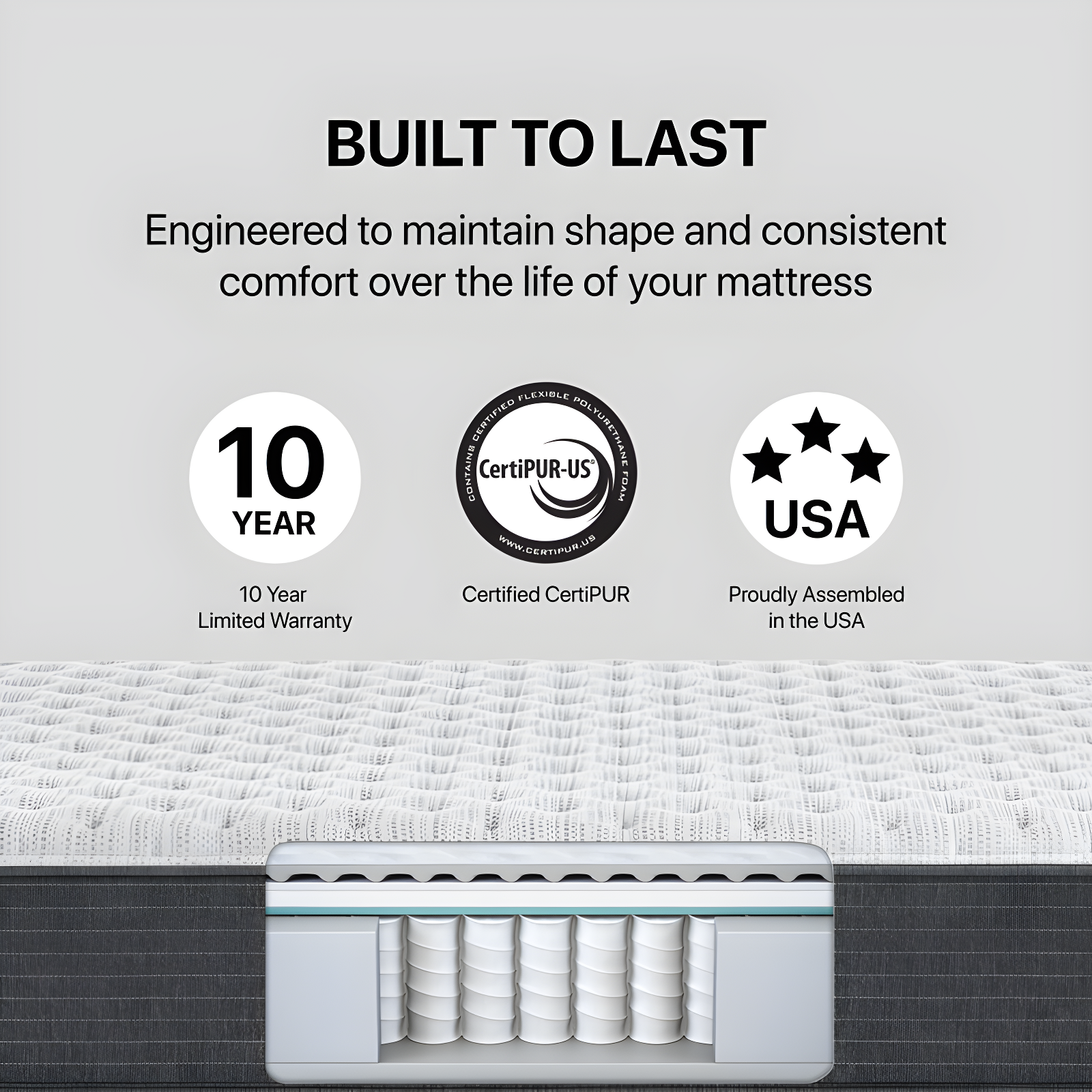 Beautyrest Silver BRS900 Medium Firm 12" Innerspring Mattress