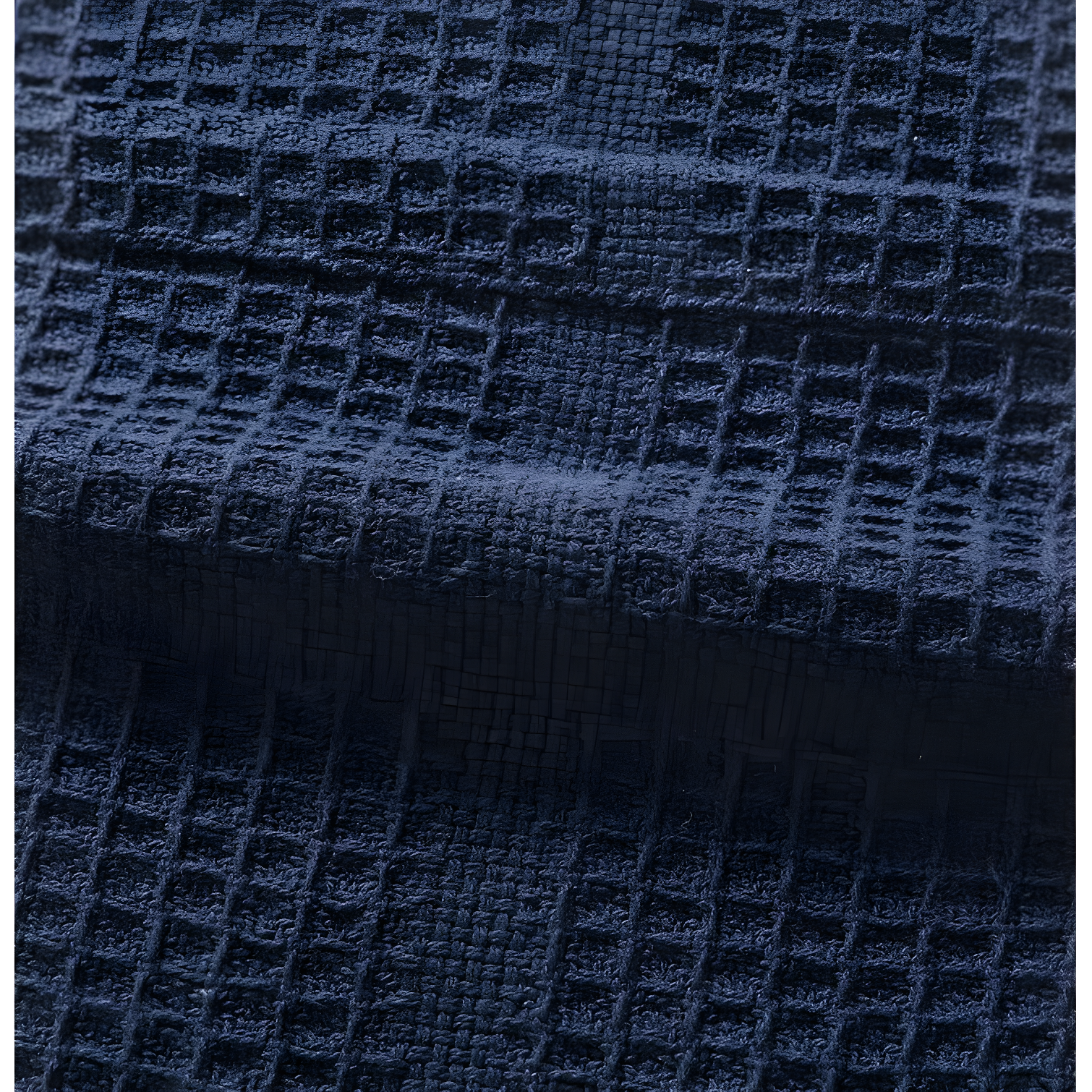 Kenneth Cole Kenneth Cole Waffle Grid Solid Cotton Blanket