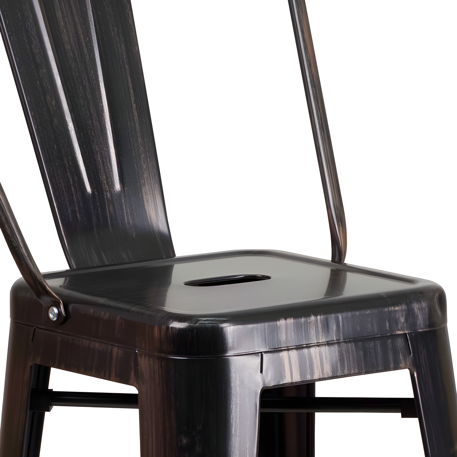 Flash Furniture Metal Outdoor Stool