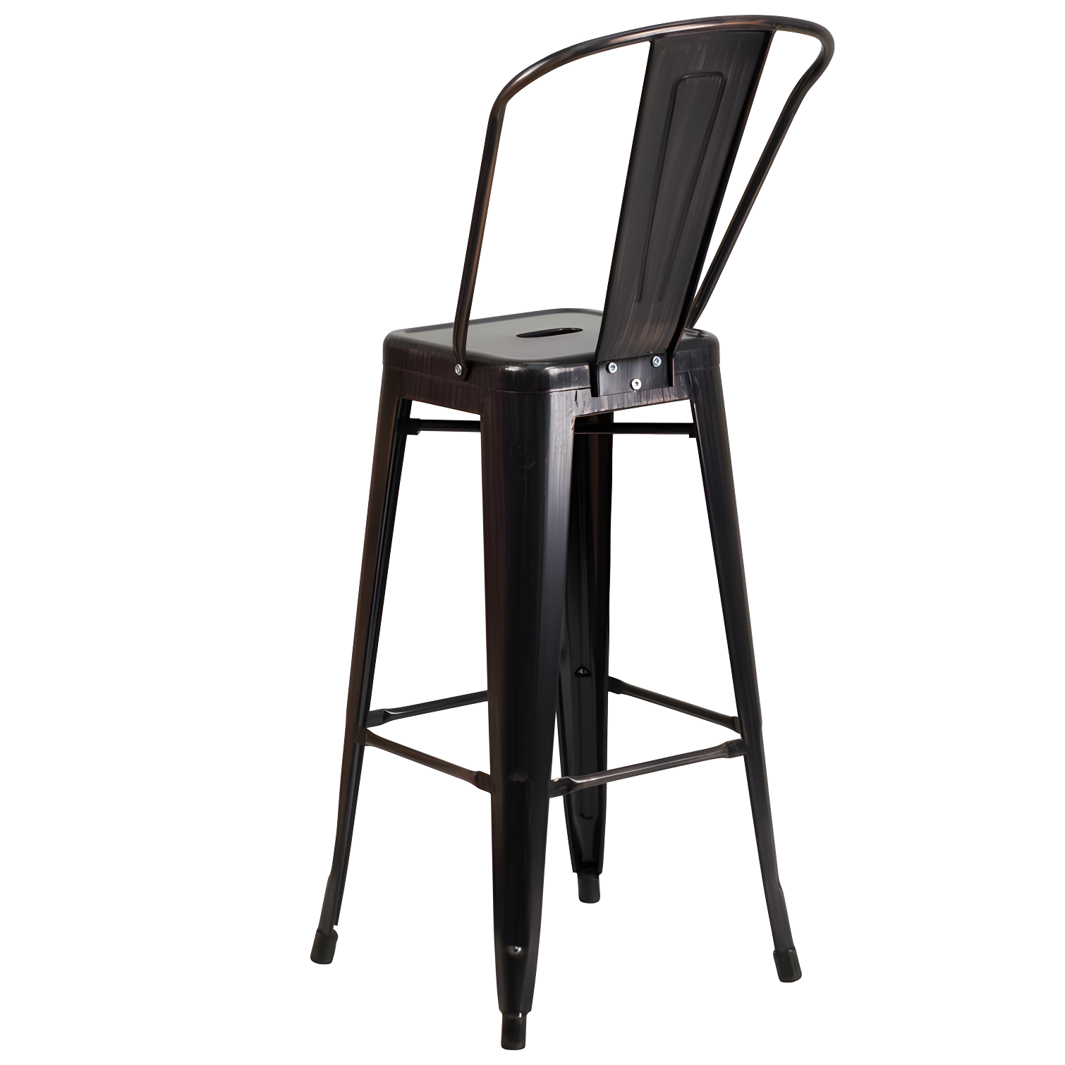Flash Furniture Metal Outdoor Stool