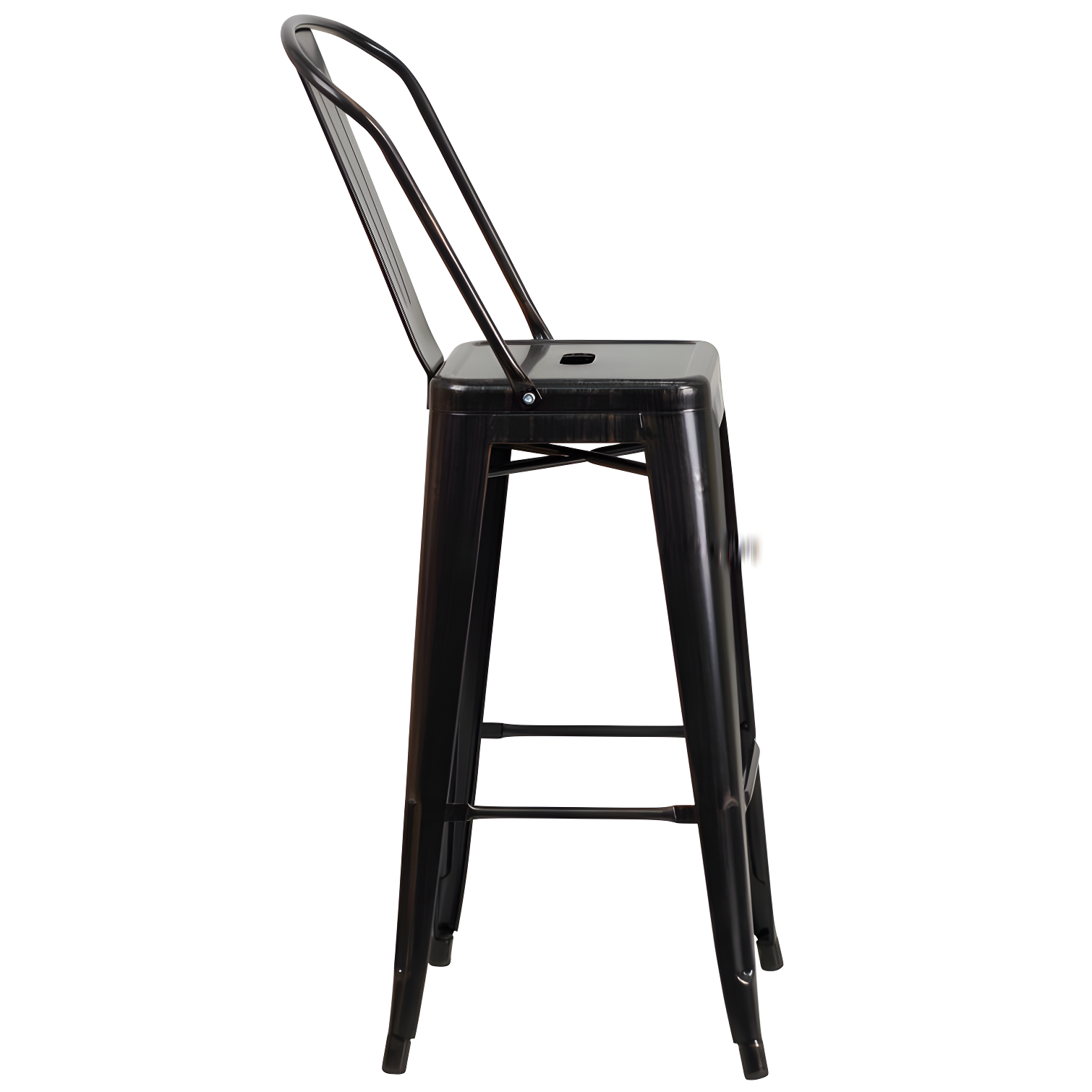 Flash Furniture Metal Outdoor Stool