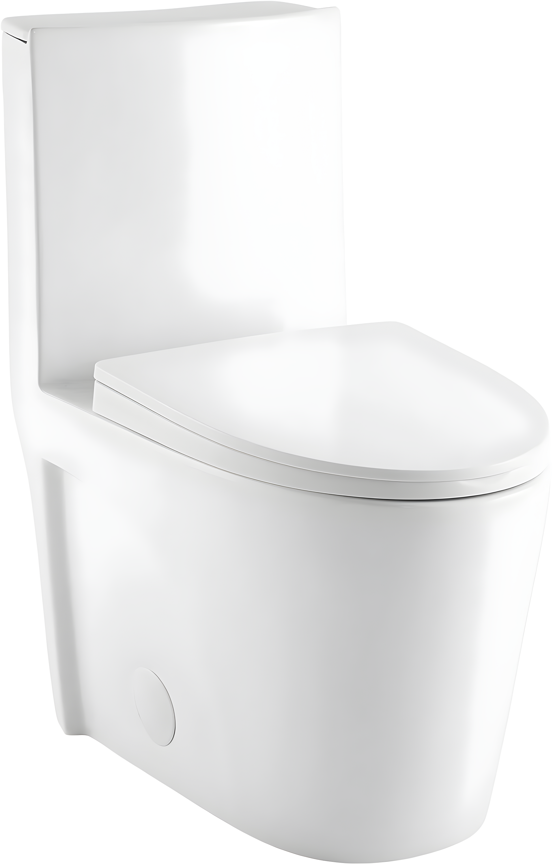 St. Tropez One Piece Elongated Toilet Dual Vortex Flush 1.28 gpf