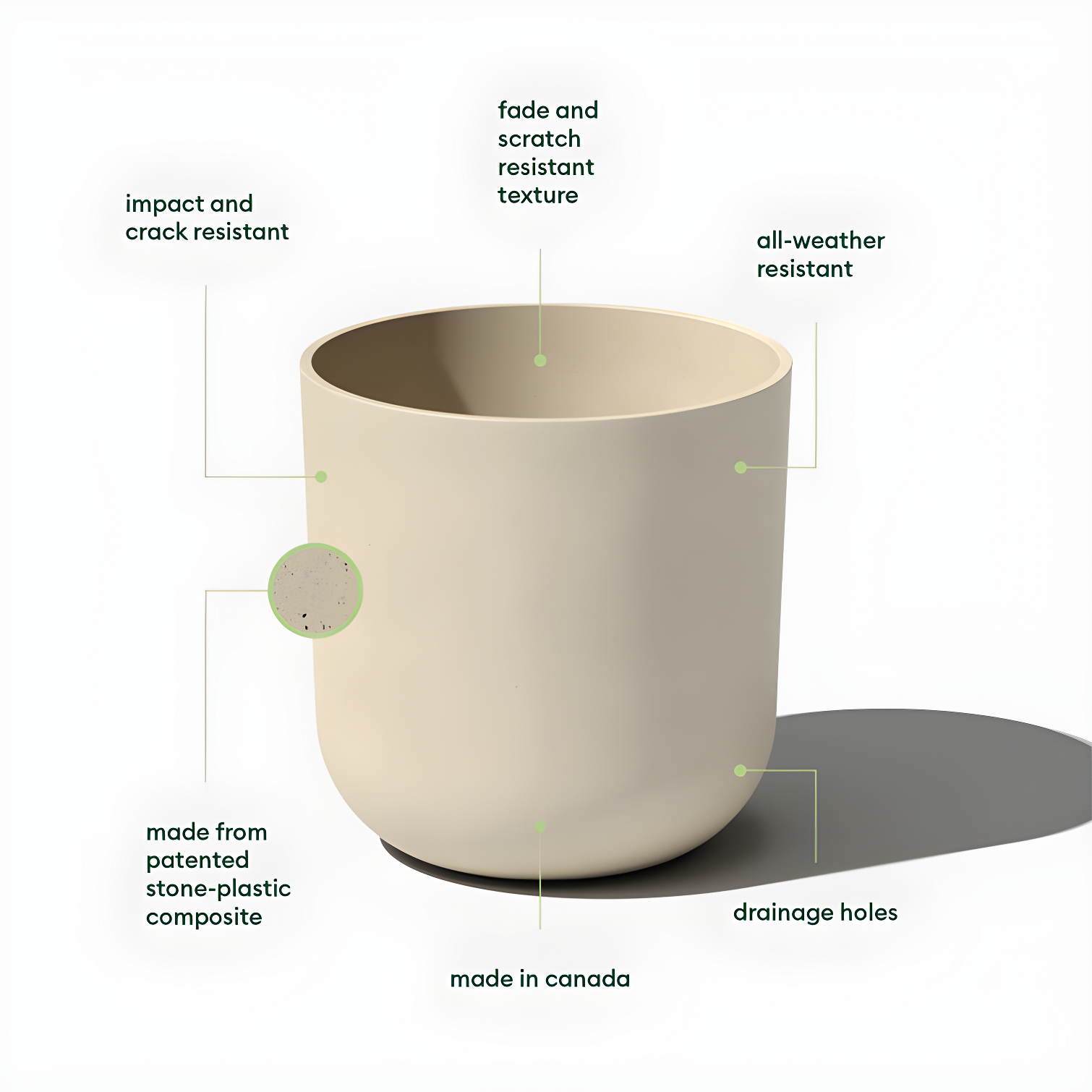 Mason Series Kona Planter