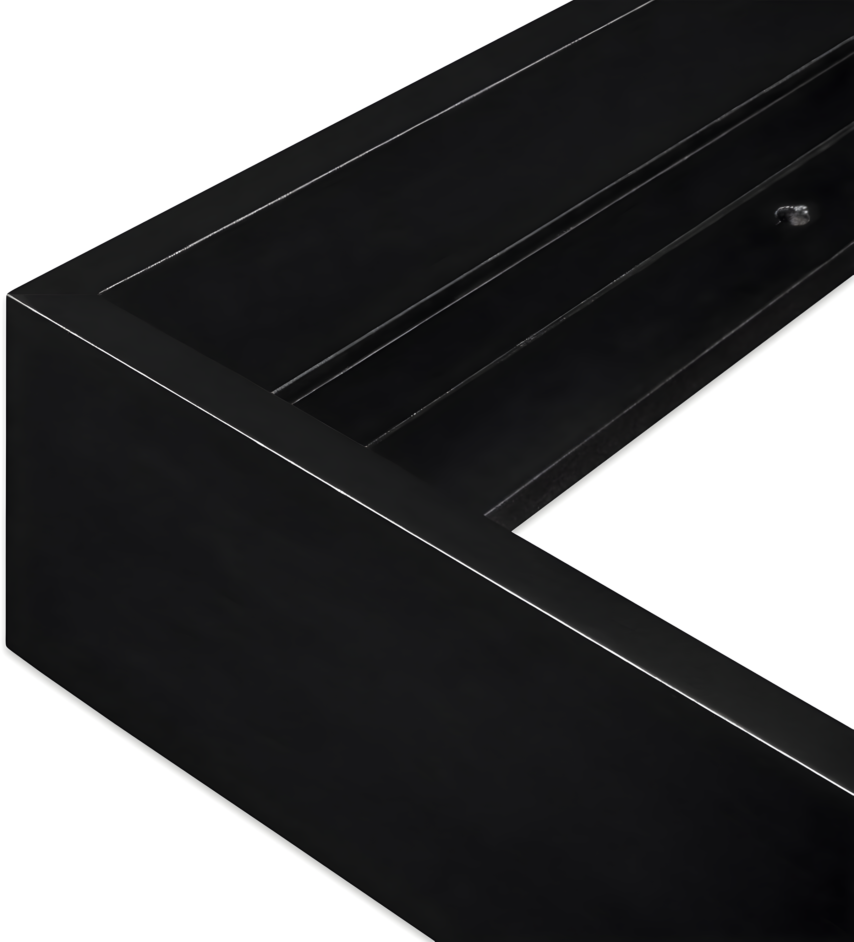 Ampersand Art Floaterframes Thin Edge (1/4" Face) 1-7/8" Frame Profile for 1-1/2" Deep Artwork 12" x 12" Black