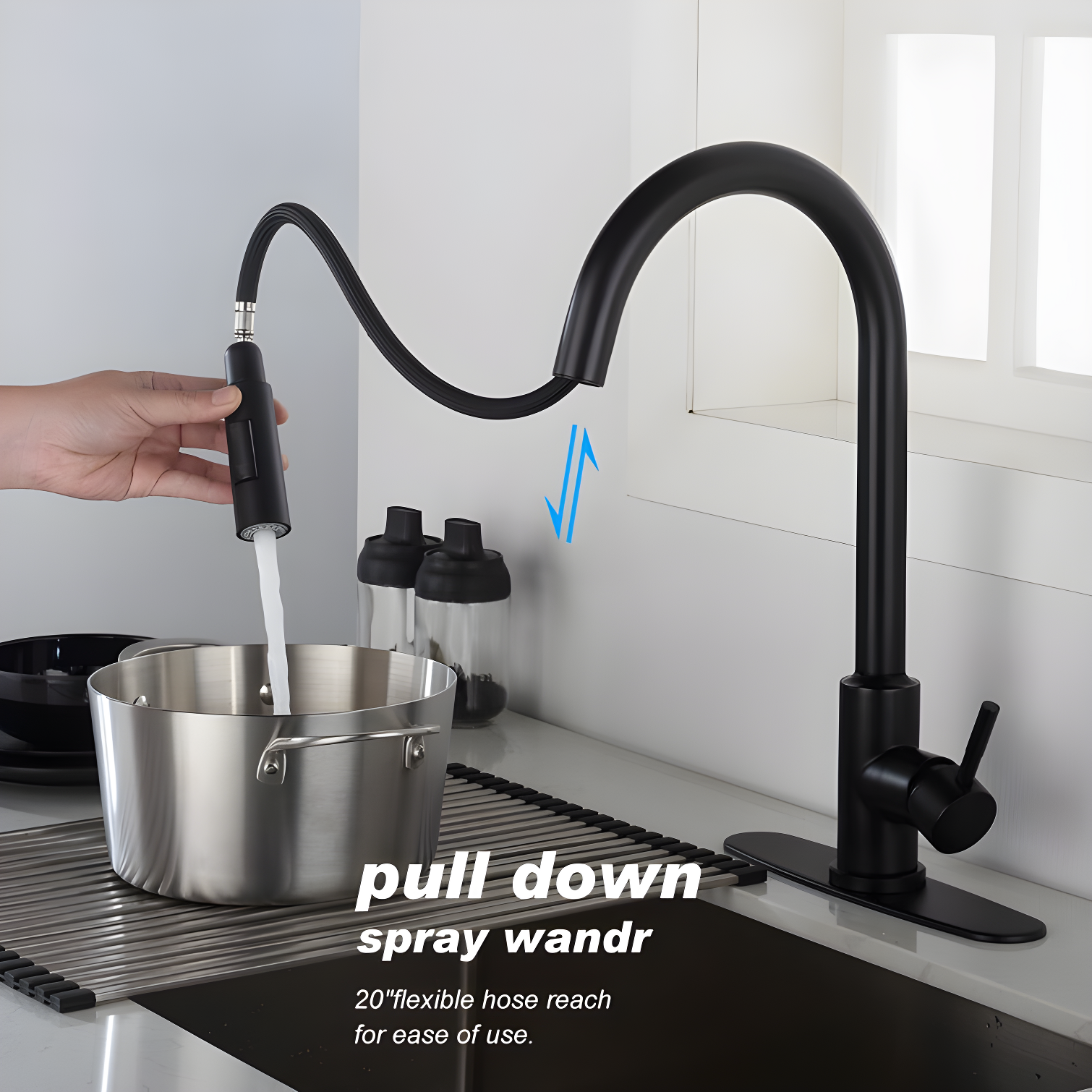 ALWEN Kitchen Faucet Pull Down Touch Kitchen Faucet