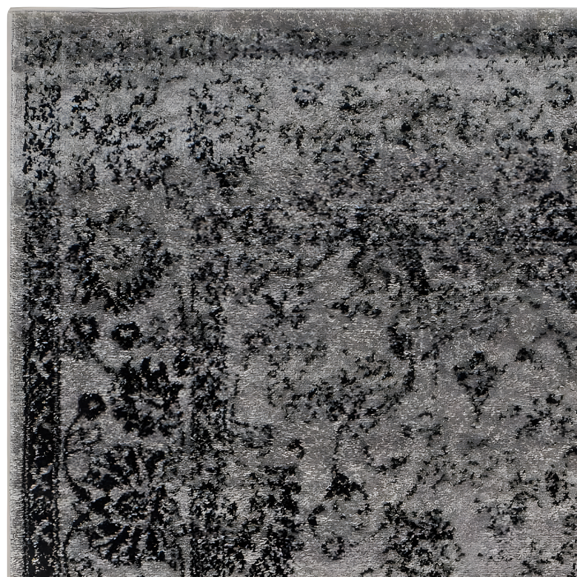 Adirondack ADR109 Machine Made Indoor Area Rug - Grey/Black - 6'x9' - Safavieh