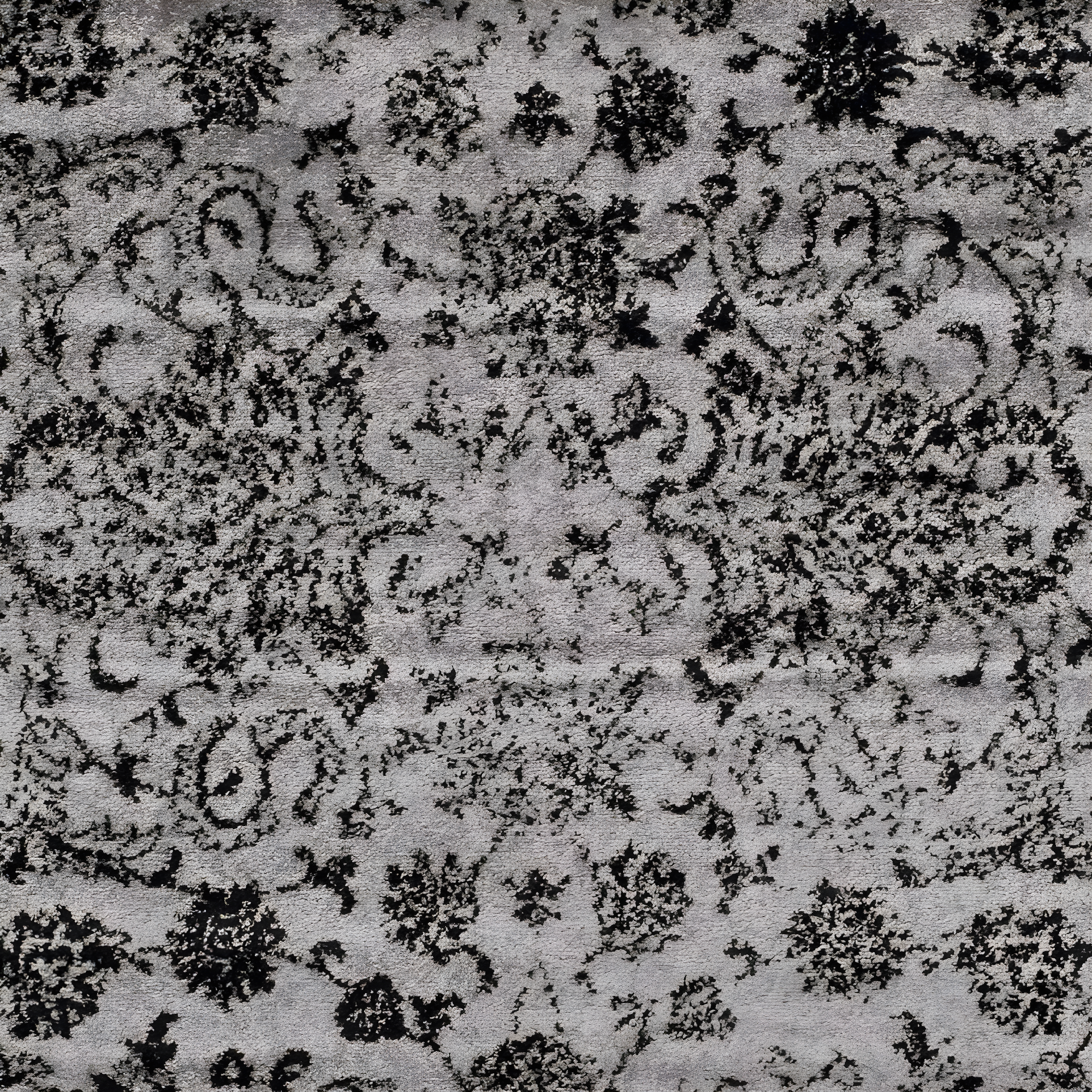 Adirondack ADR109 Machine Made Indoor Area Rug - Grey/Black - 6'x9' - Safavieh