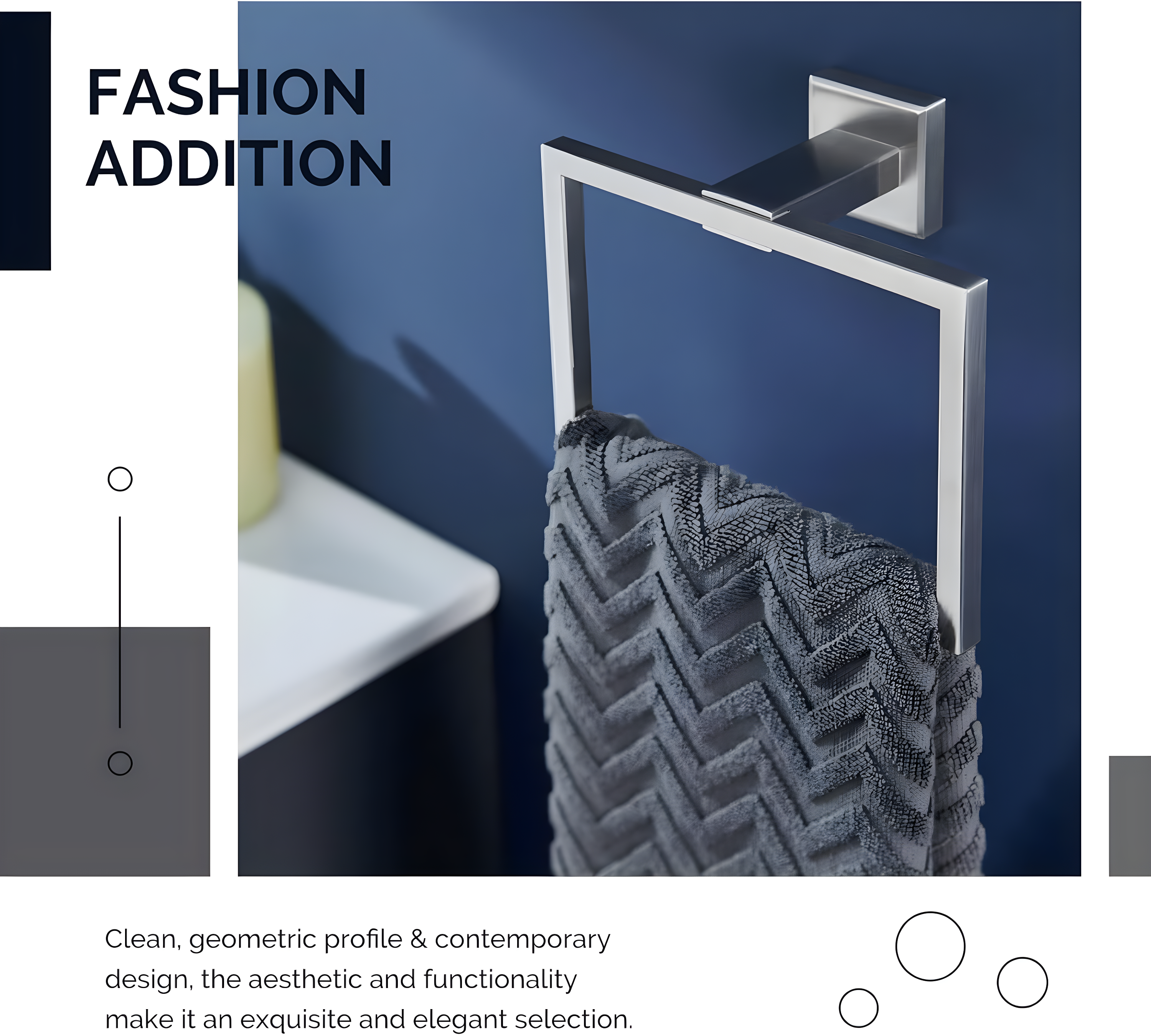 Bathroom Towel Ring Wall Mounted