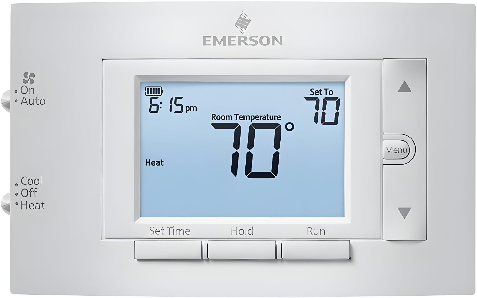 White-Rodgers 80 Series Digital Programmable Thermostat, White Thermostat