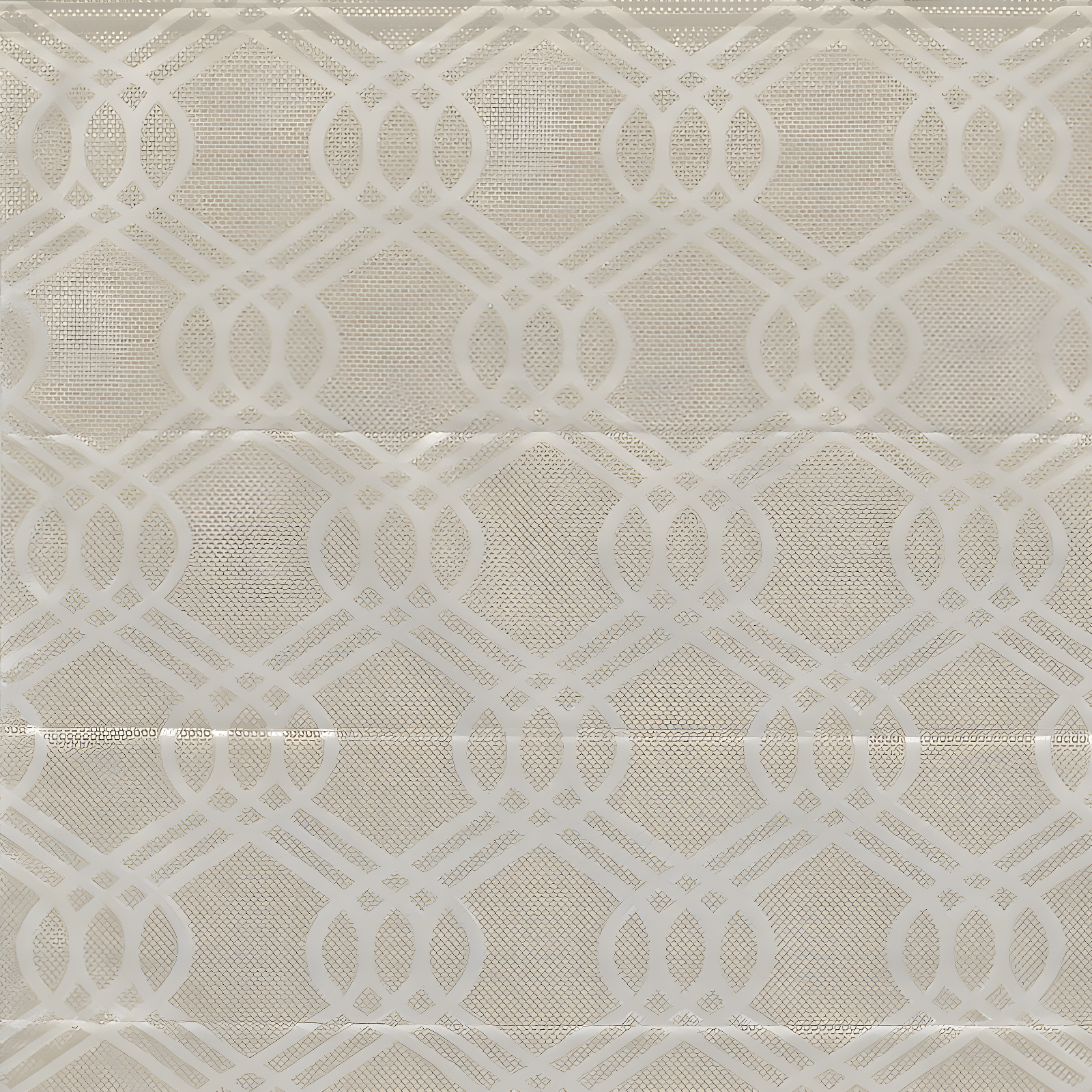 Amalgamated Textiles Exclusive Home Prague Trellis 100% Blackout Roman Shade