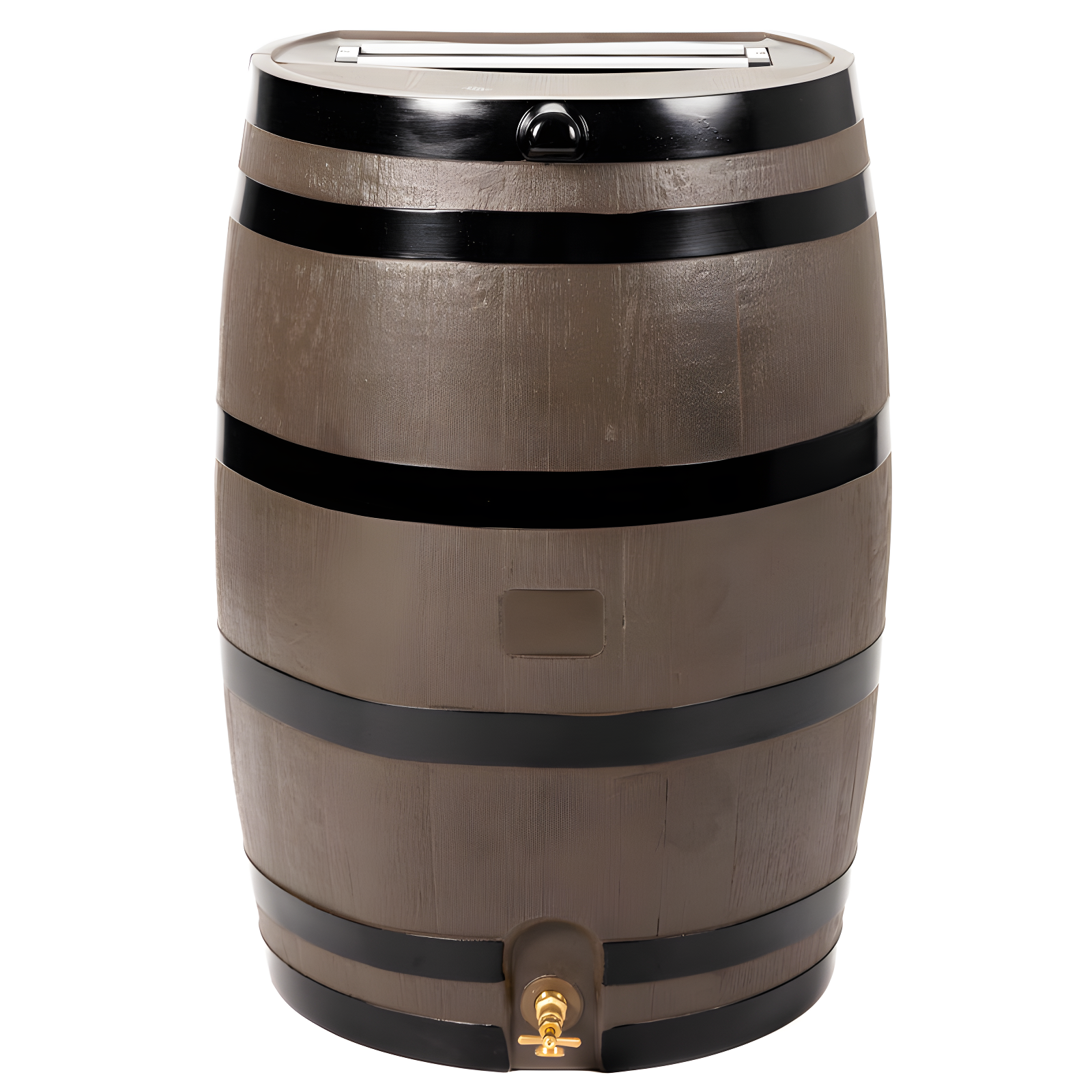 RTS Companies RTS Home Accents 50 Gallon Flat Back Rain Barrel